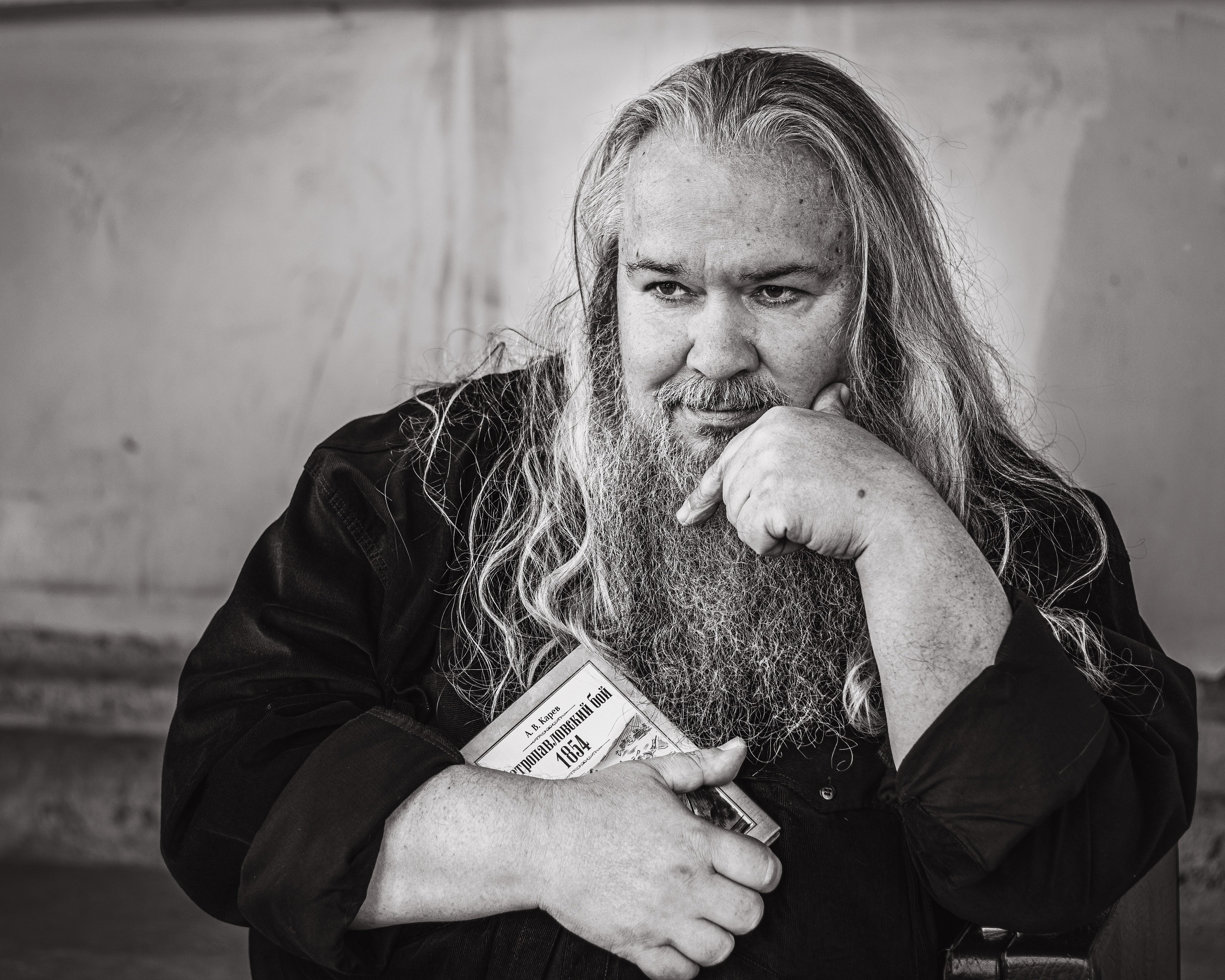 Александр Карев. Съёмка для поэта