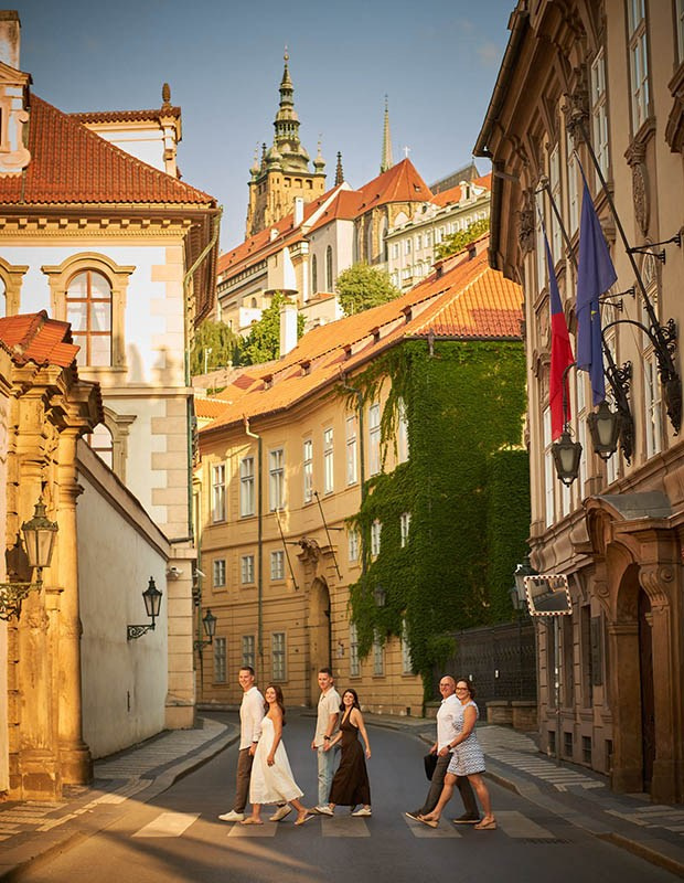 Madi & Aaron’s Prague Proposal | Charles Bridge & Riverside Story