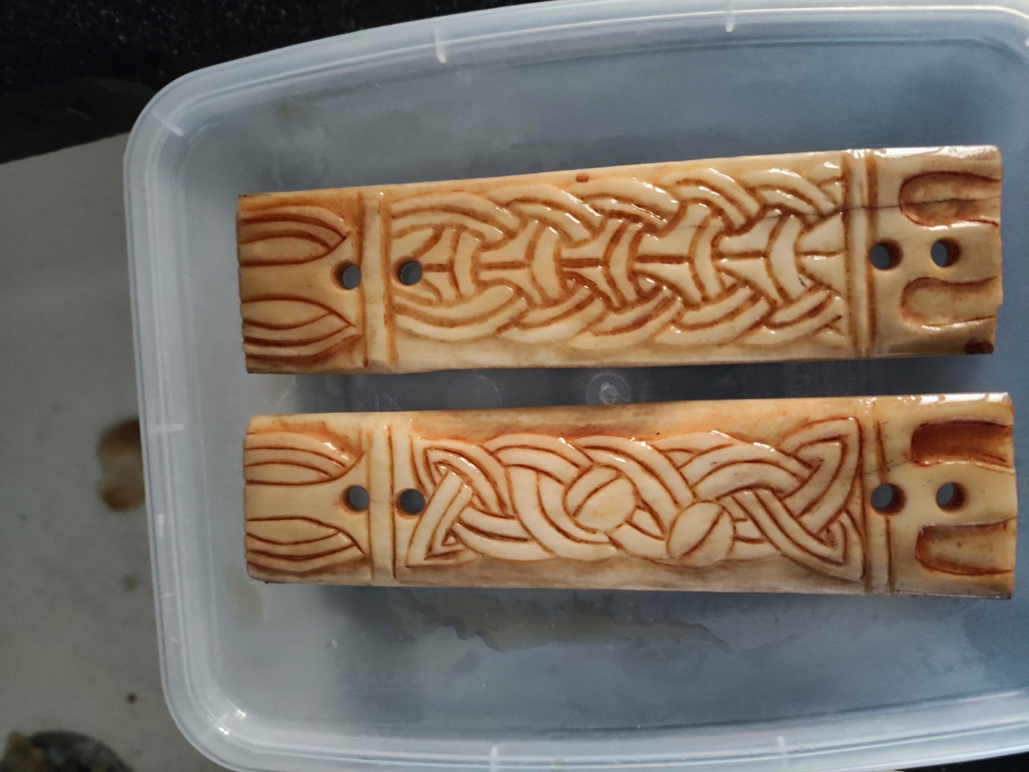 Двухсторонний нож. מועדון השחזור ההיסטורי “נורטמן”