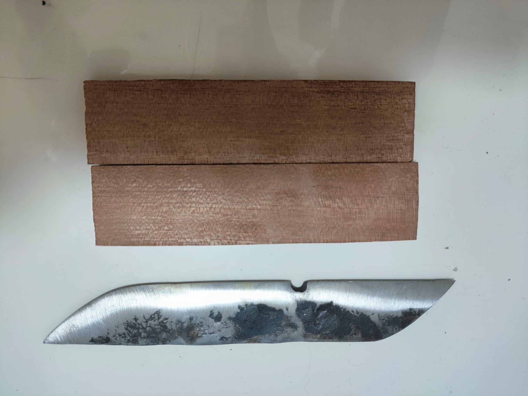 Двухсторонний нож. מועדון השחזור ההיסטורי “נורטמן”