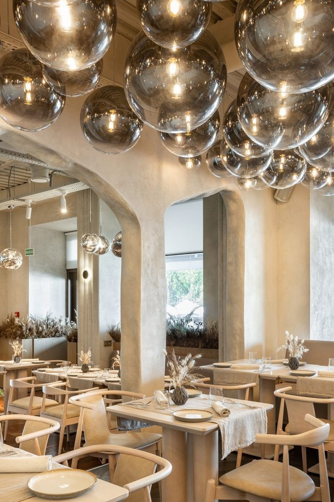 MARBL RESTAURANT. Interior Design & 3D Rendering | Alena Bulataya Design Buro