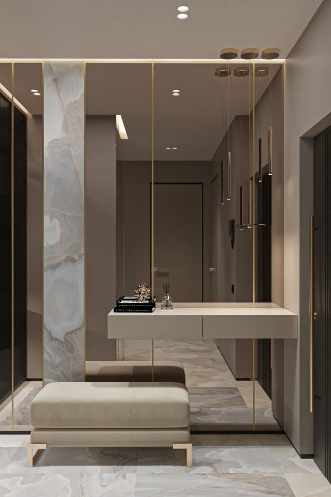 ELEGANT APARTMENT. Interior Design & 3D Rendering | Alena Bulataya Design Buro