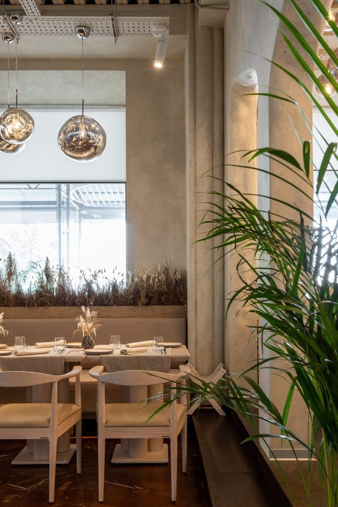MARBL RESTAURANT. Interior Design & 3D Rendering | Alena Bulataya Design Buro