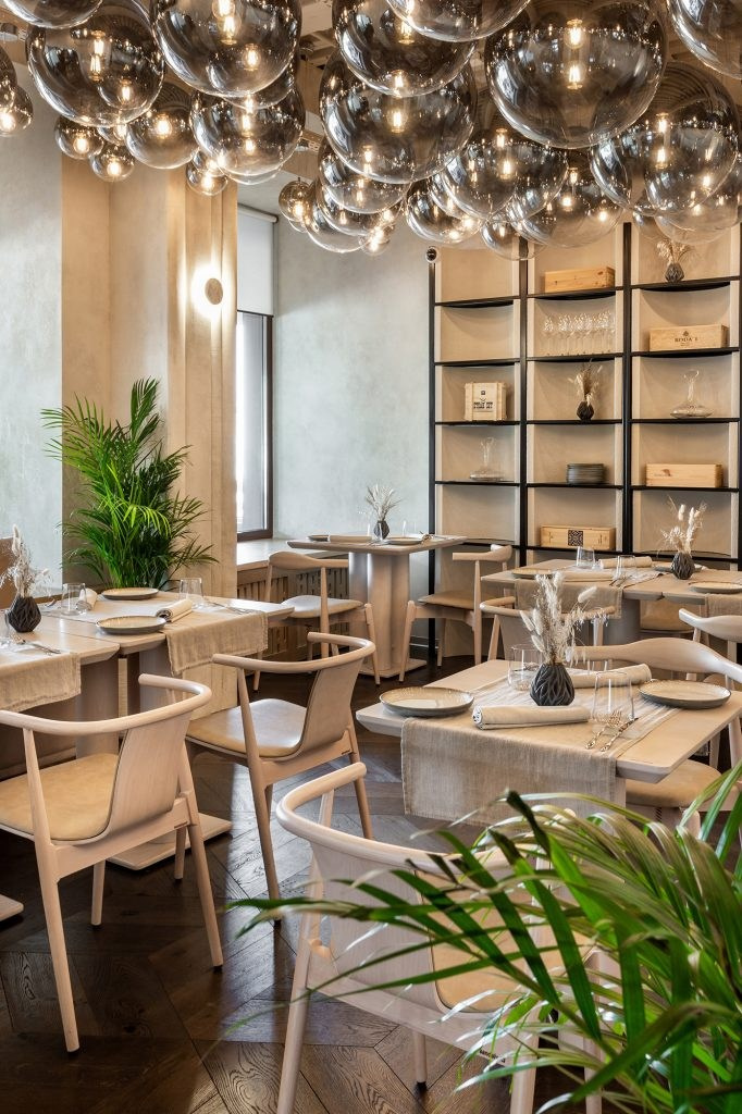 MARBL RESTAURANT. Interior Design & 3D Rendering | Alena Bulataya Design Buro