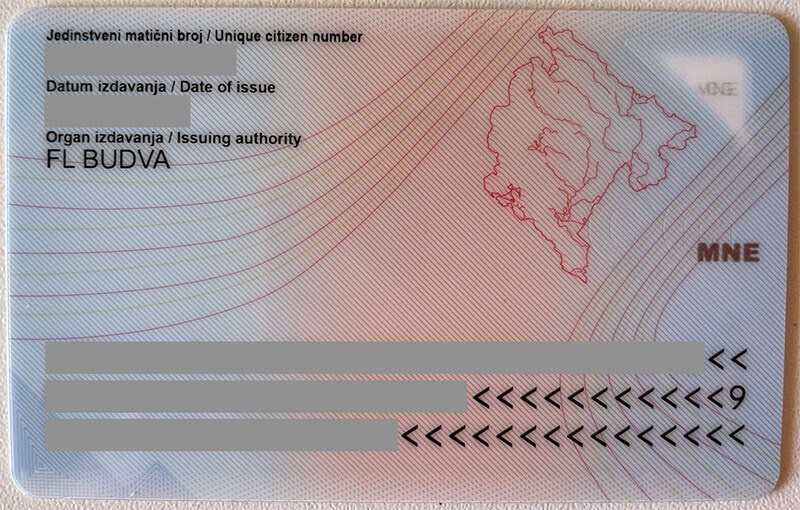 Aufenthaltserlaubnis in Montenegro (Boravak)