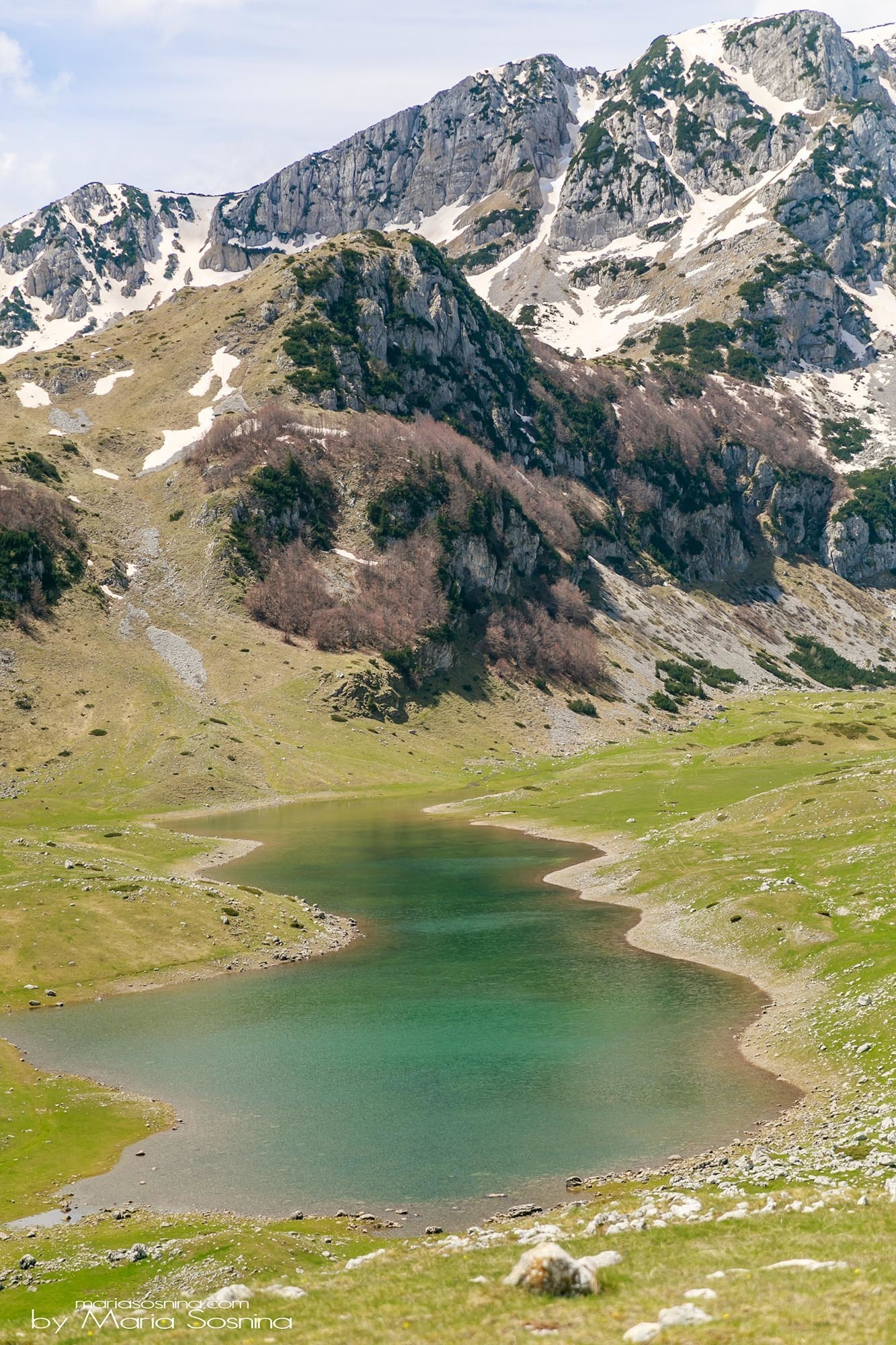 Durmitor - national park in the north of Montenegro