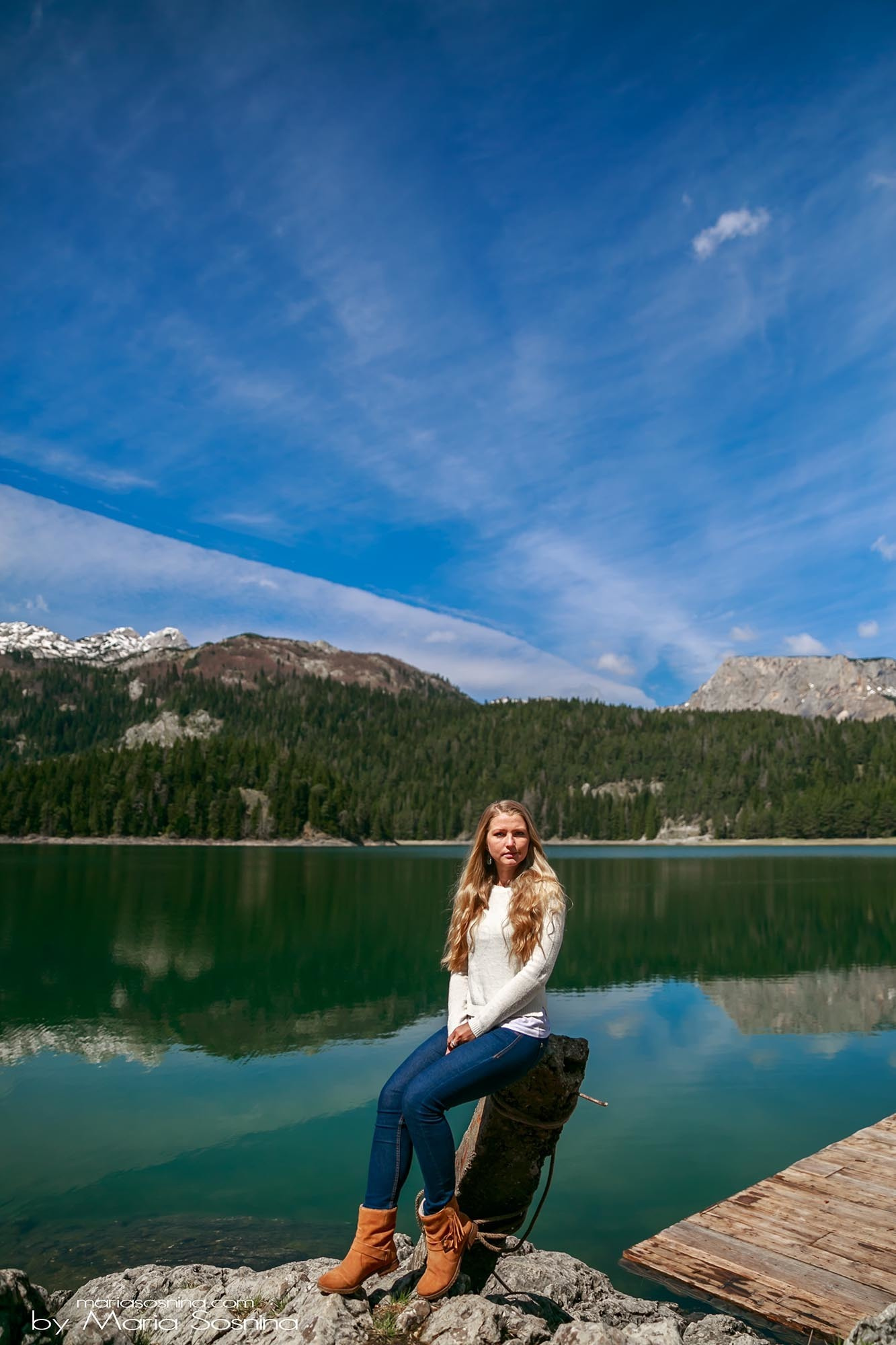 Schwarzer See in Montenegro