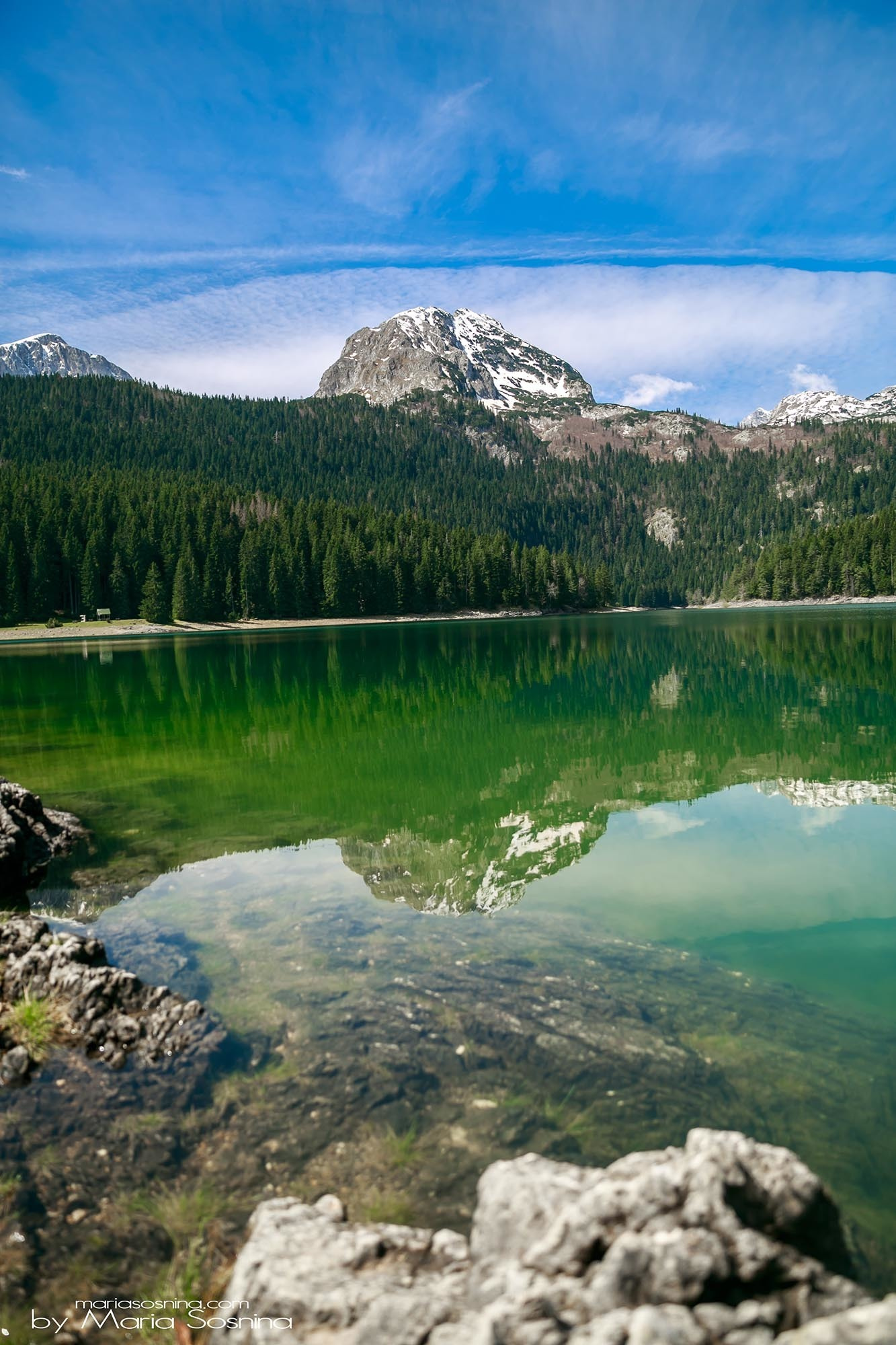 Schwarzer See in Montenegro