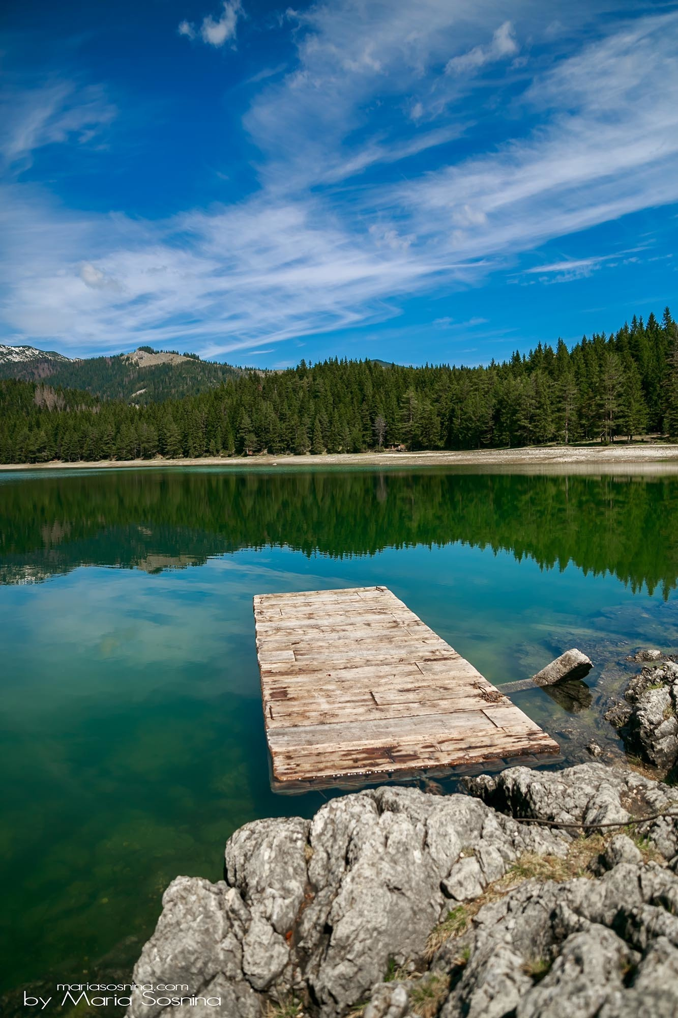 Schwarzer See in Montenegro