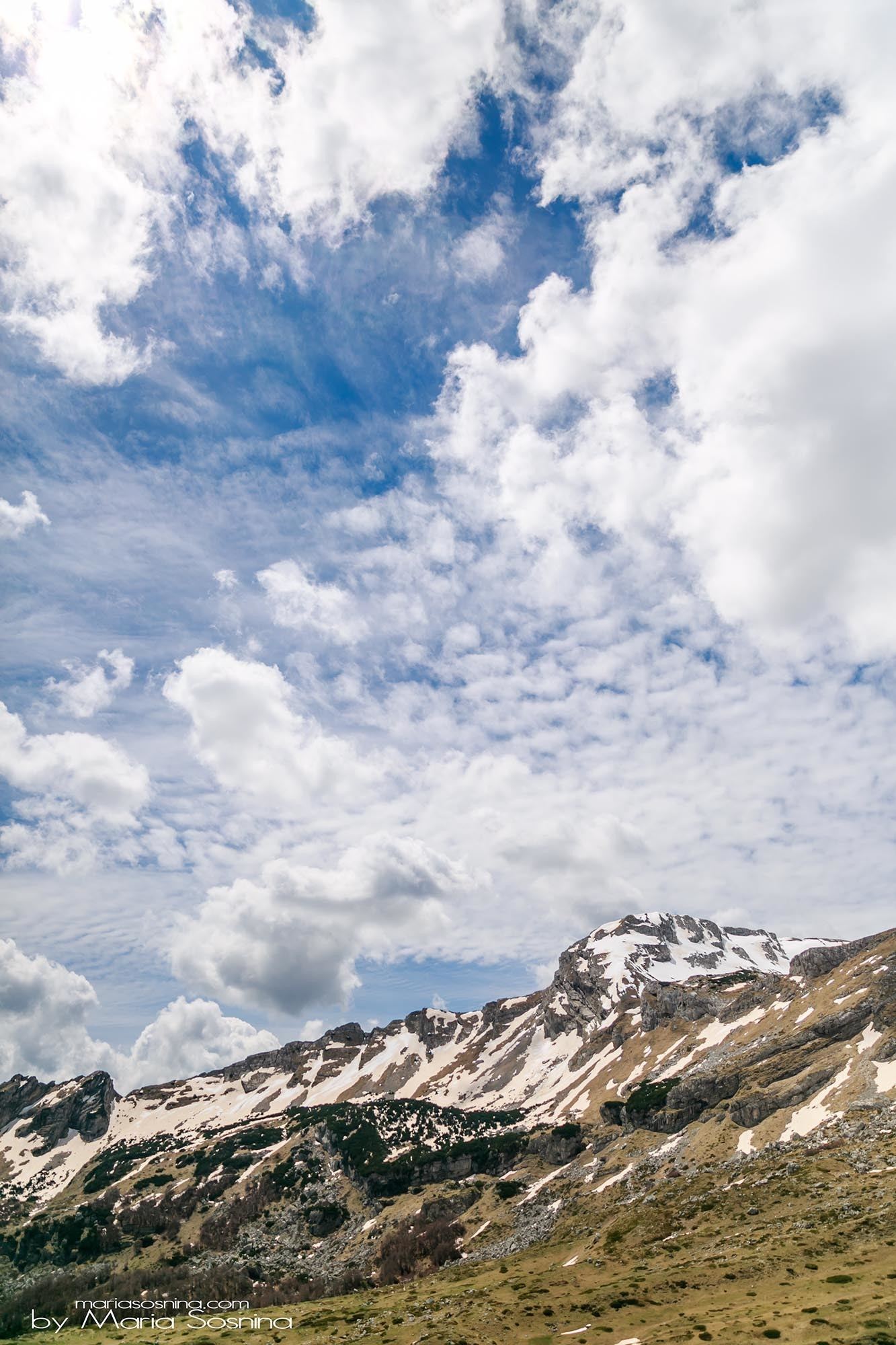 Durmitor - national park in the north of Montenegro