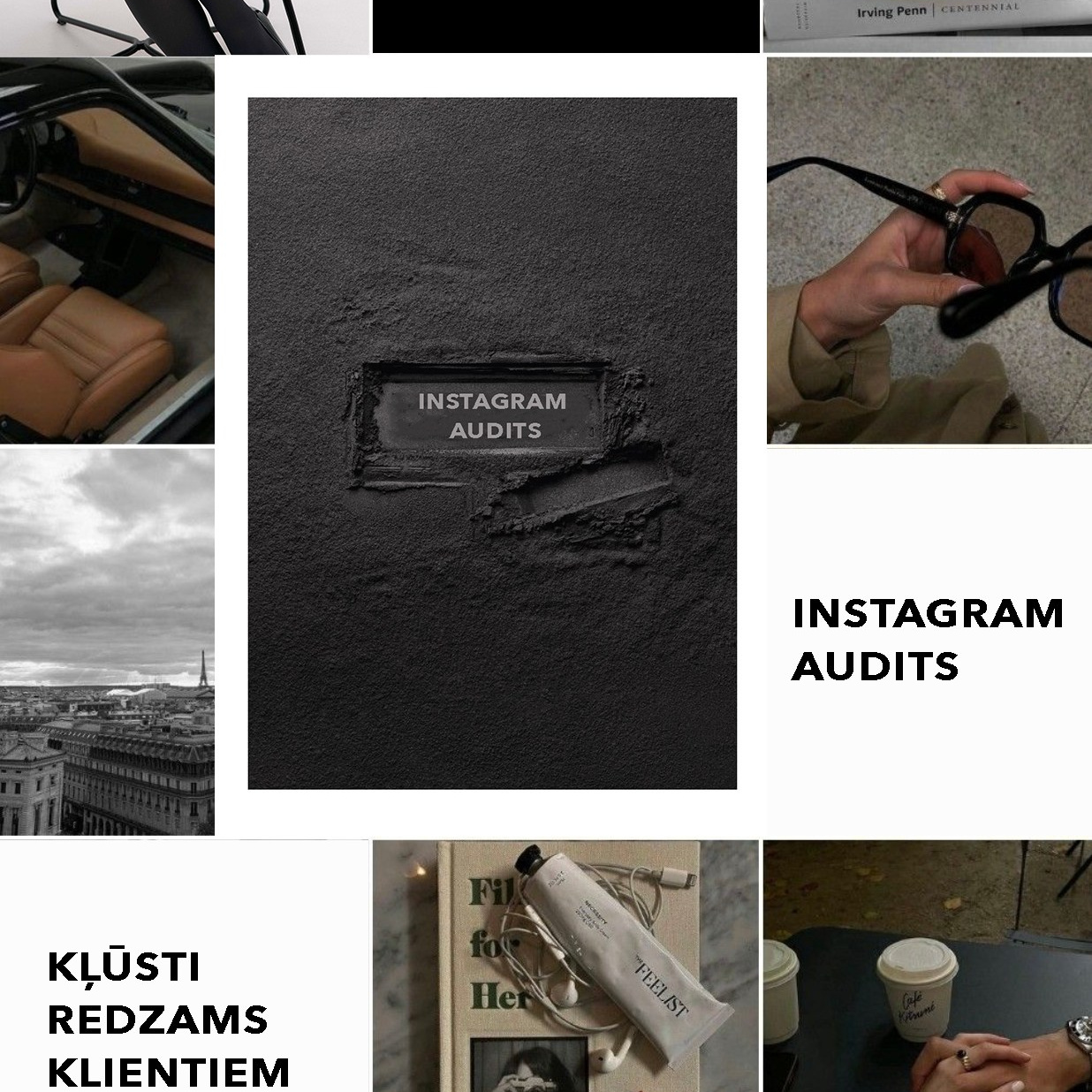 Instagram profila audits. Sieviešu fotogrāfe Nadja Kraukle