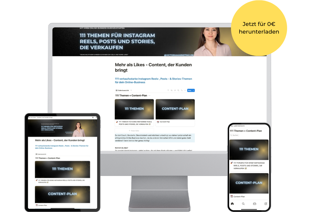 „Mehr als Likes“ - 111 Themen für deinen Content, der verkauft