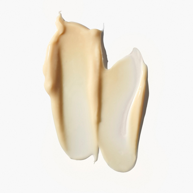 Textura de crema sobre fondo claro