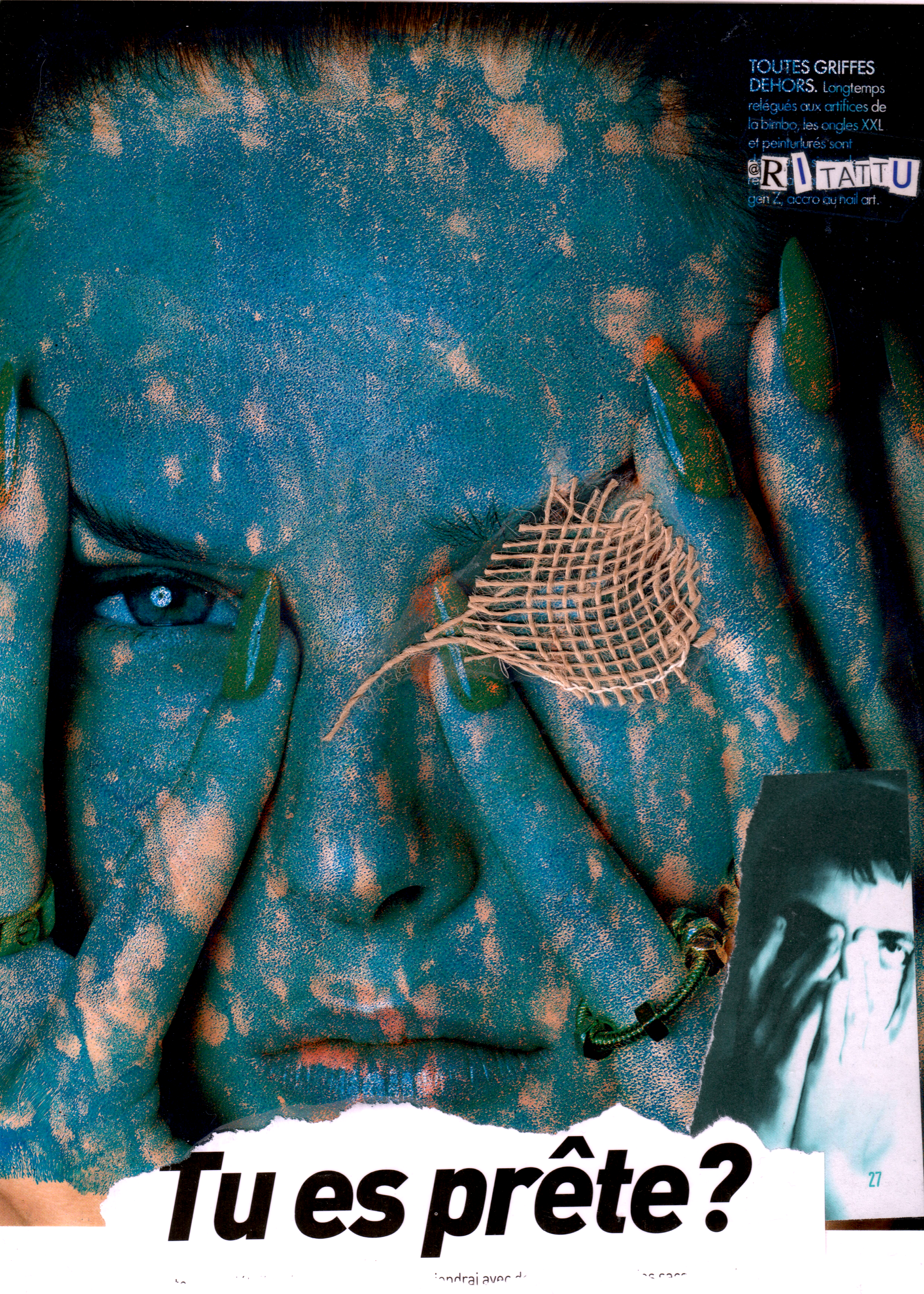 Are you ready?. Rita Salnikova — Collage Artist and Visual Creator in Grenoble France