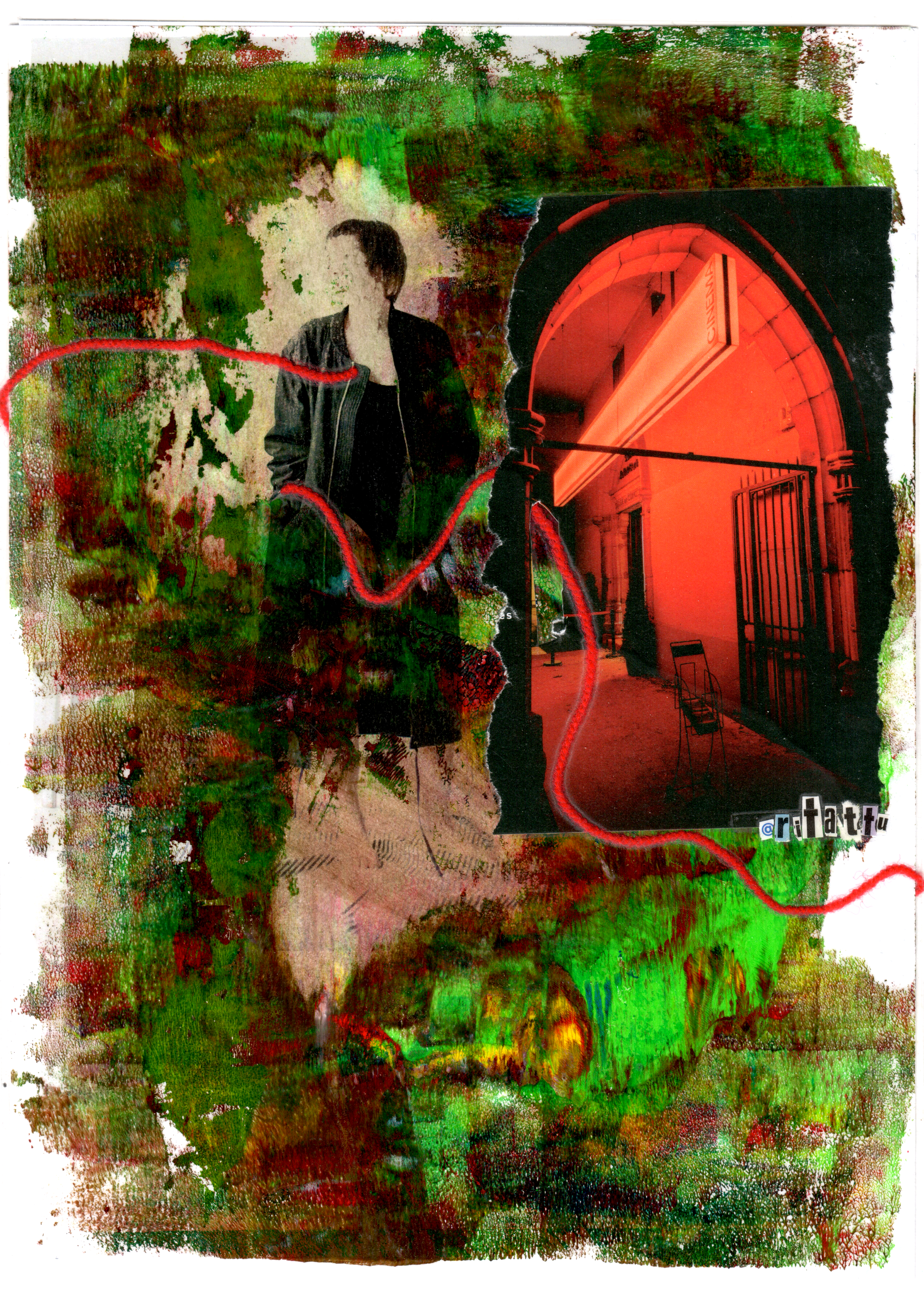 Arch. Rita Salnikova — Collage Artist and Visual Creator in Grenoble France