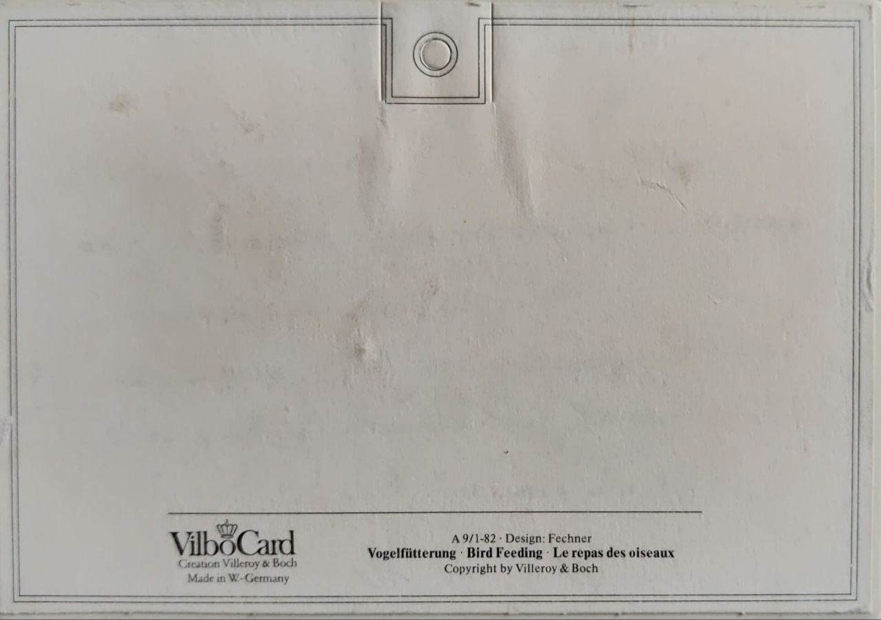 Старинная фарфоровая открытка Villeroy & Boch. Фотограф, коллекционер винтажных открыток и создатель историй на пересечении прошлого и личного. Ирина Дайнакова