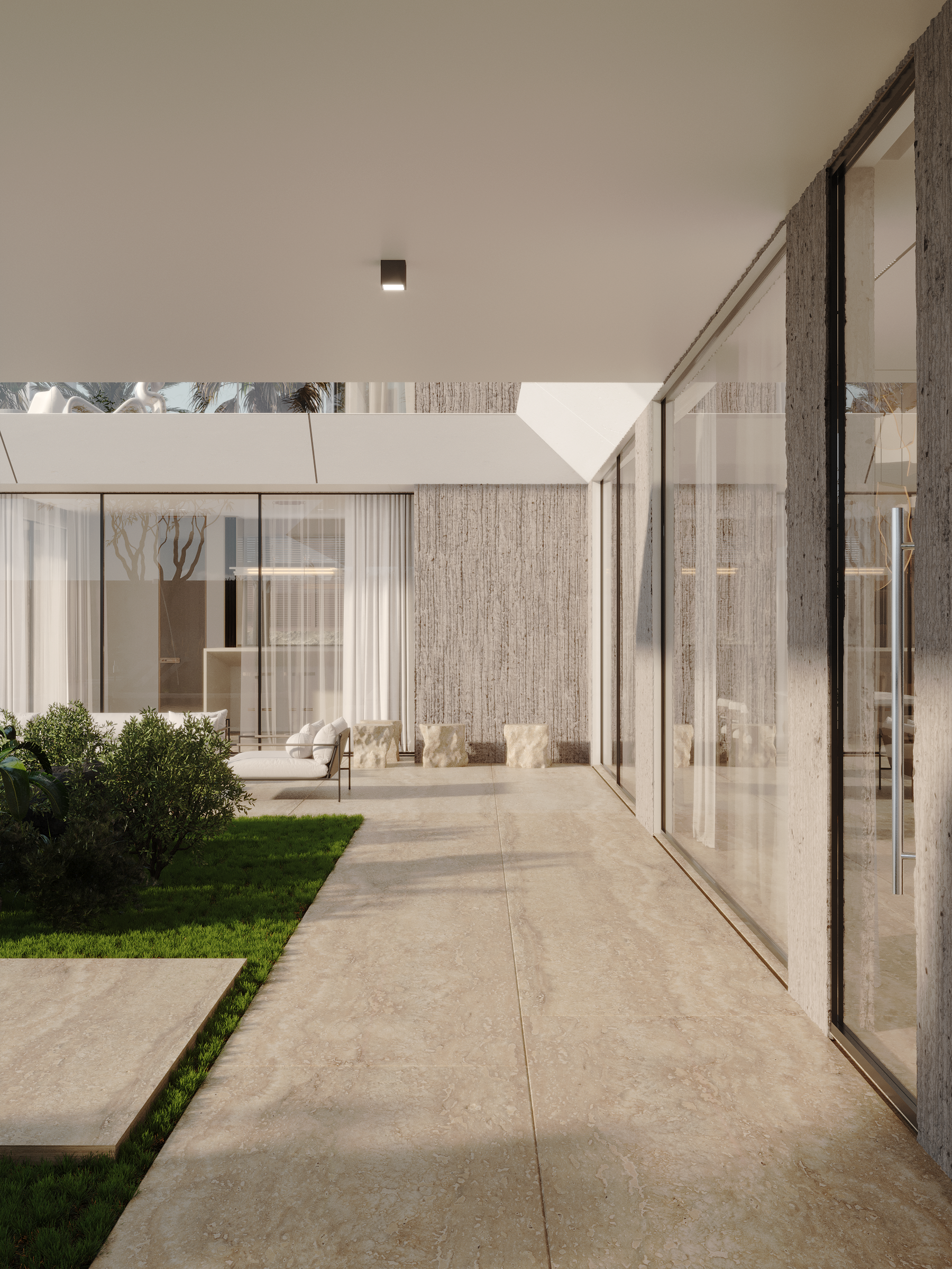 WHITE VILLA IN DUBAI