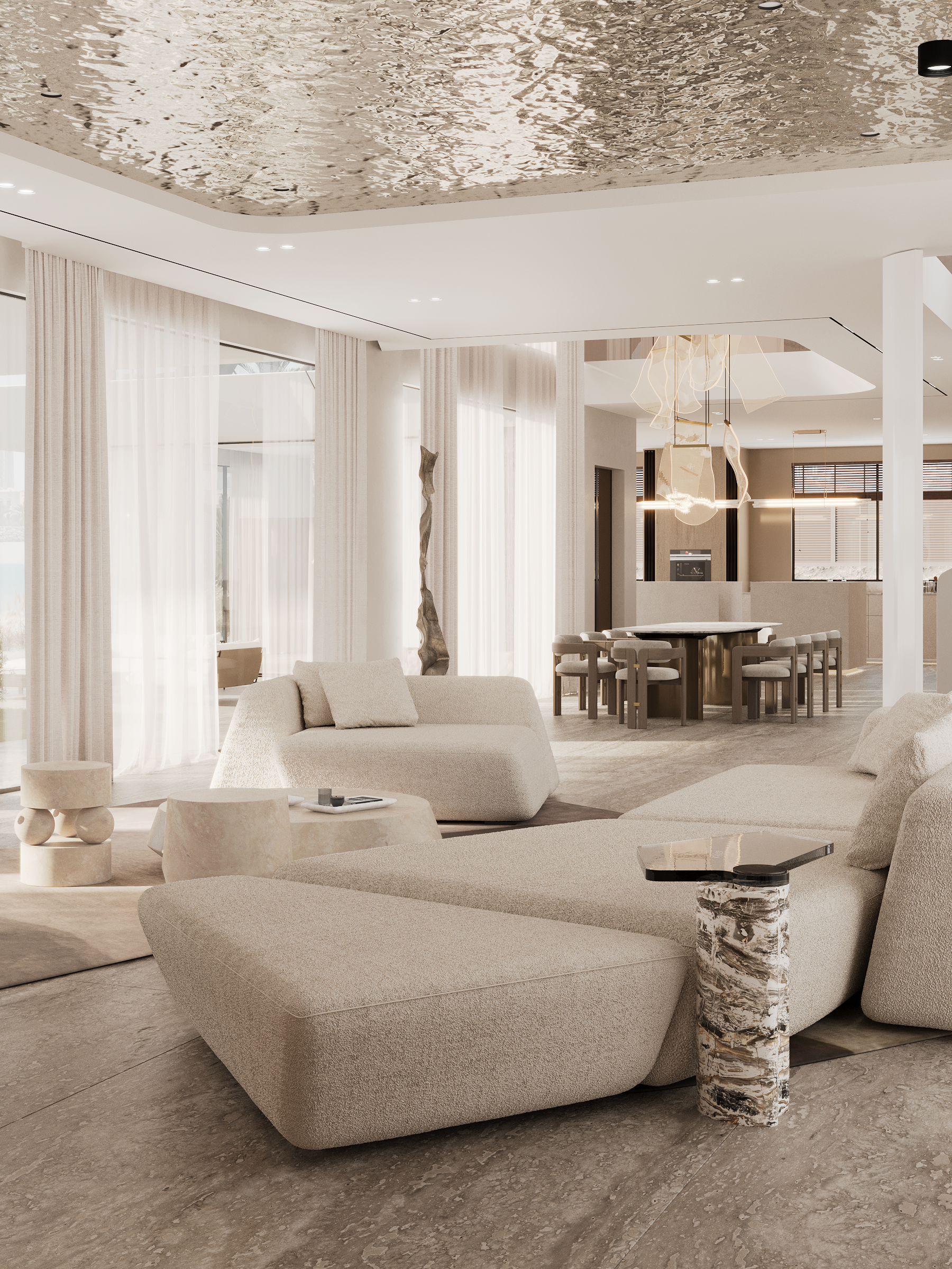 WHITE VILLA IN DUBAI