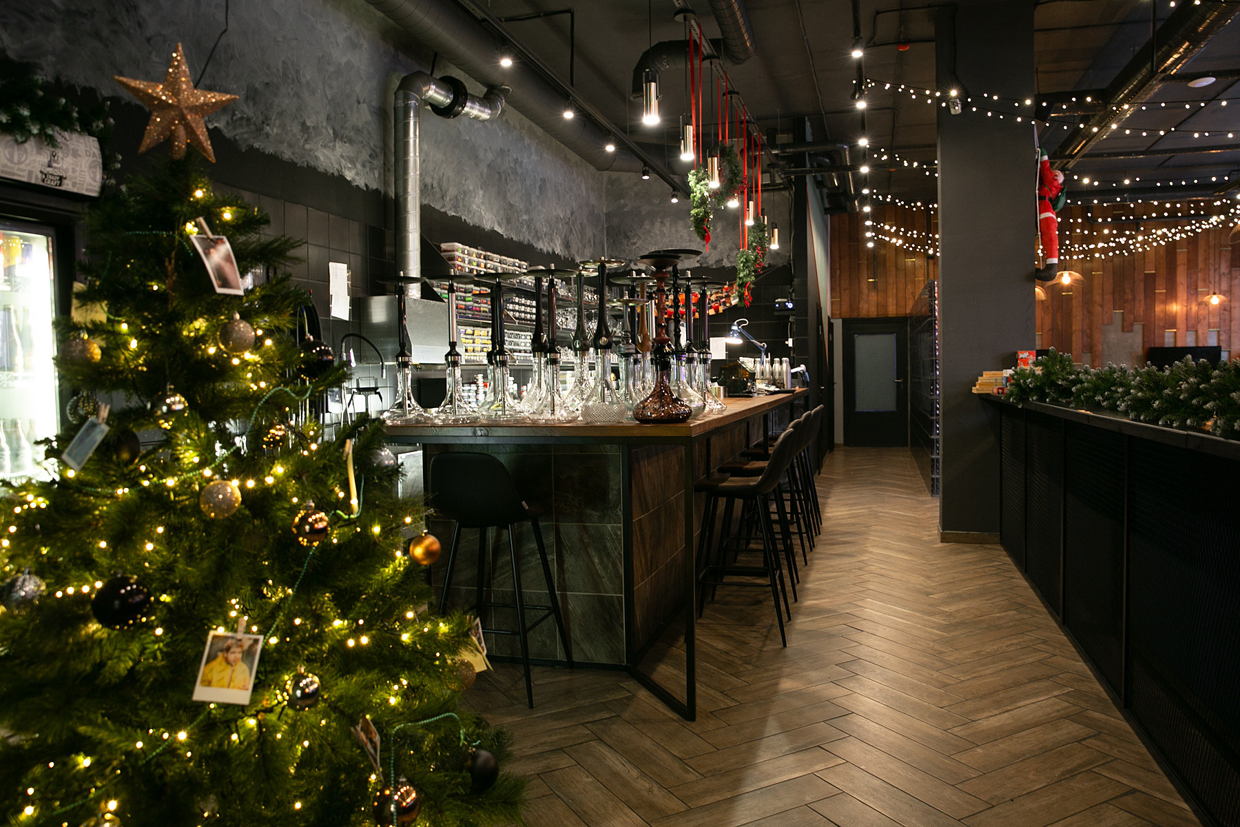 Разработка дизайна кальянной  —  «Endorphin Lounge»