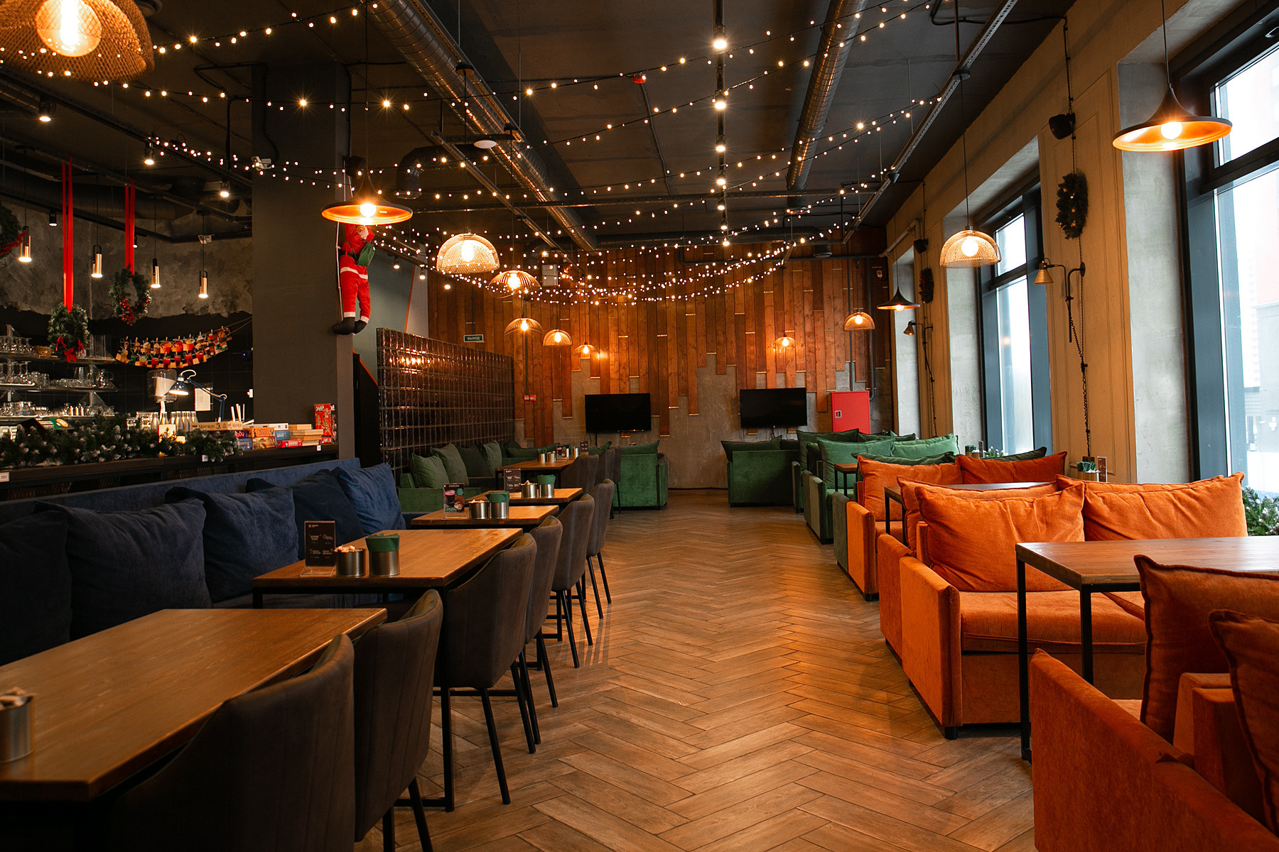 Разработка дизайна кальянной  —  «Endorphin Lounge»