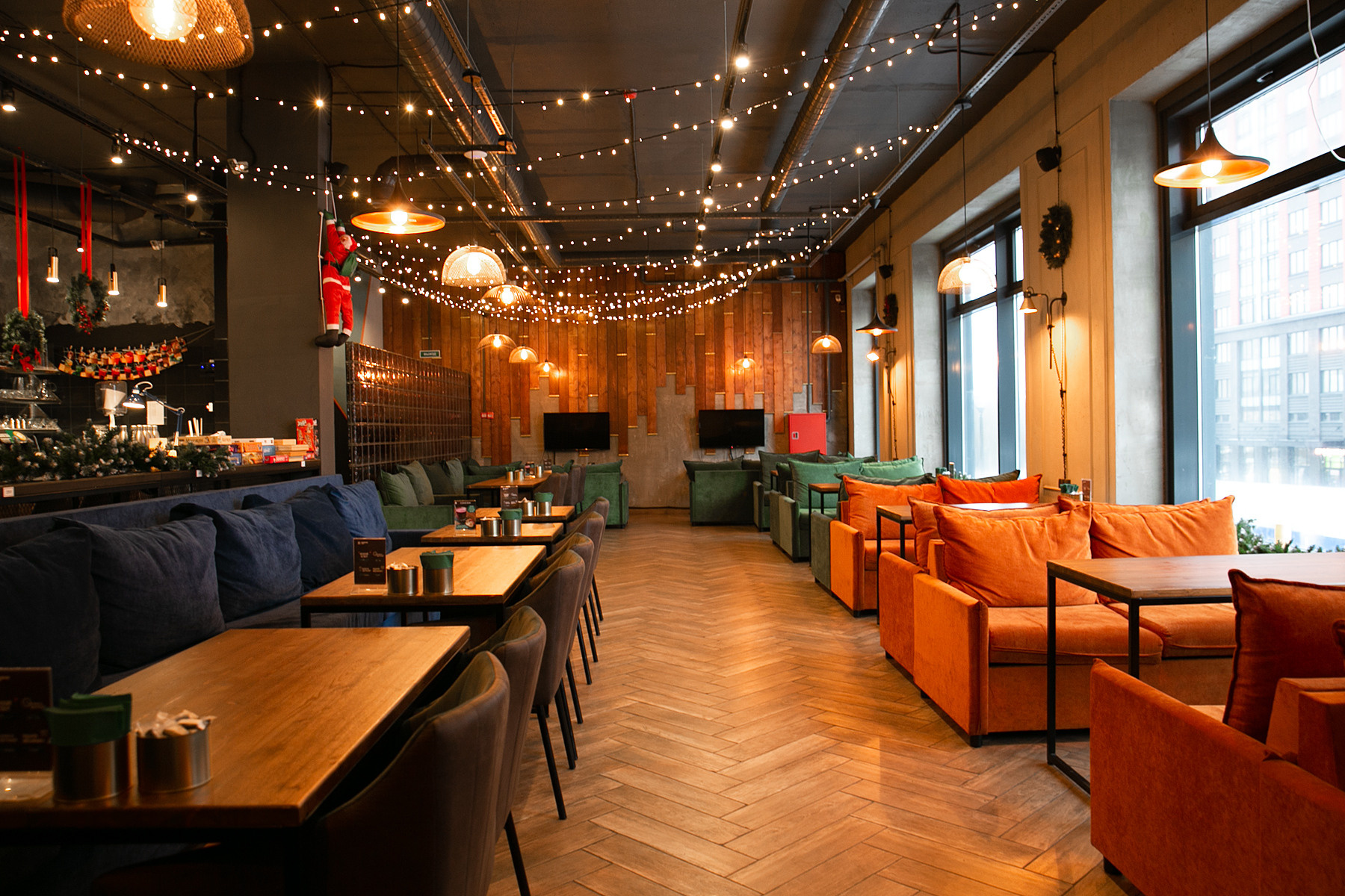 Разработка дизайна кальянной  —  «Endorphin Lounge»