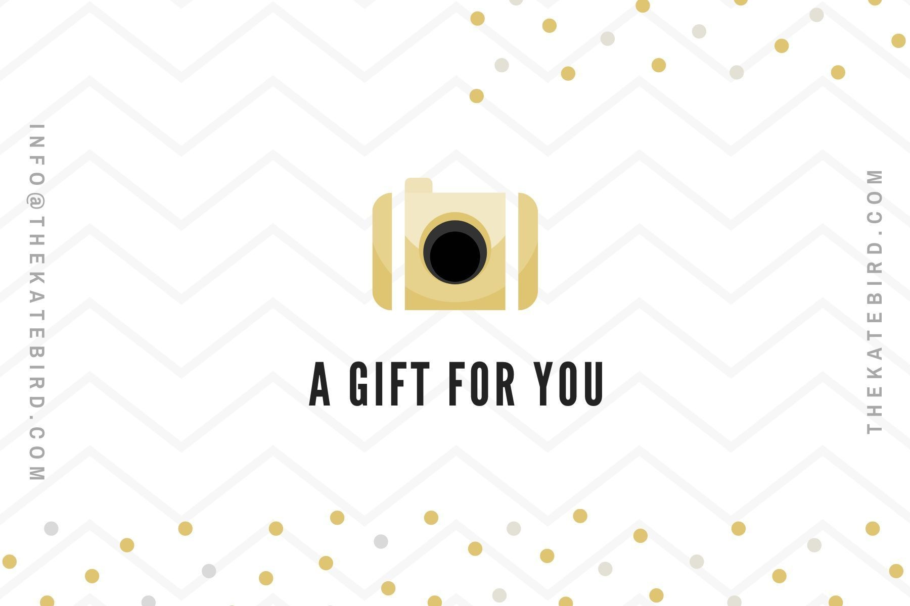 Gift Cards. Photographer in Singapore Kate Bird