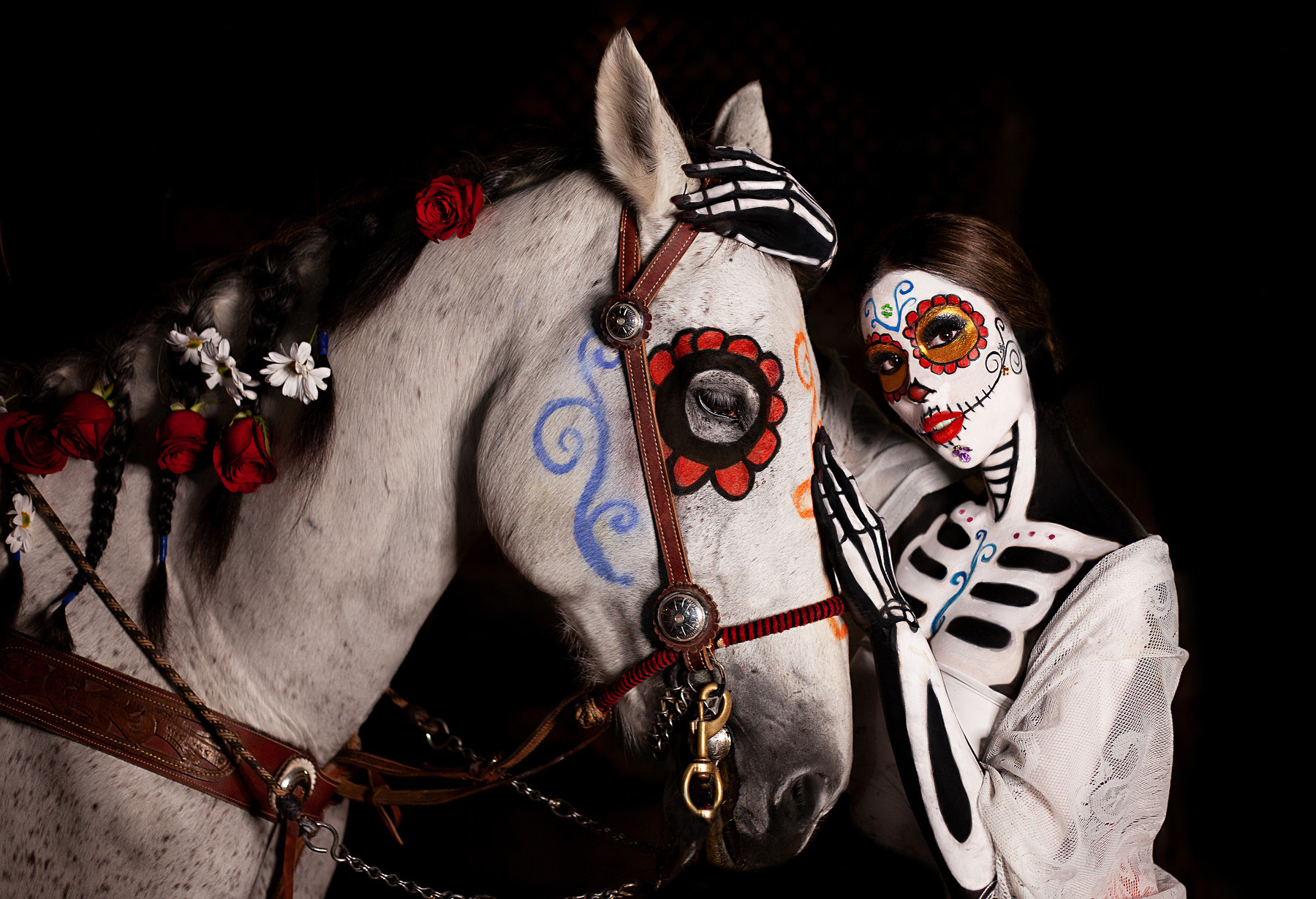 Sesiones de fotos para Dia de los Muertos y Halloween. Victoria Castellanos. Fotógrafo profesional en Mazatlán