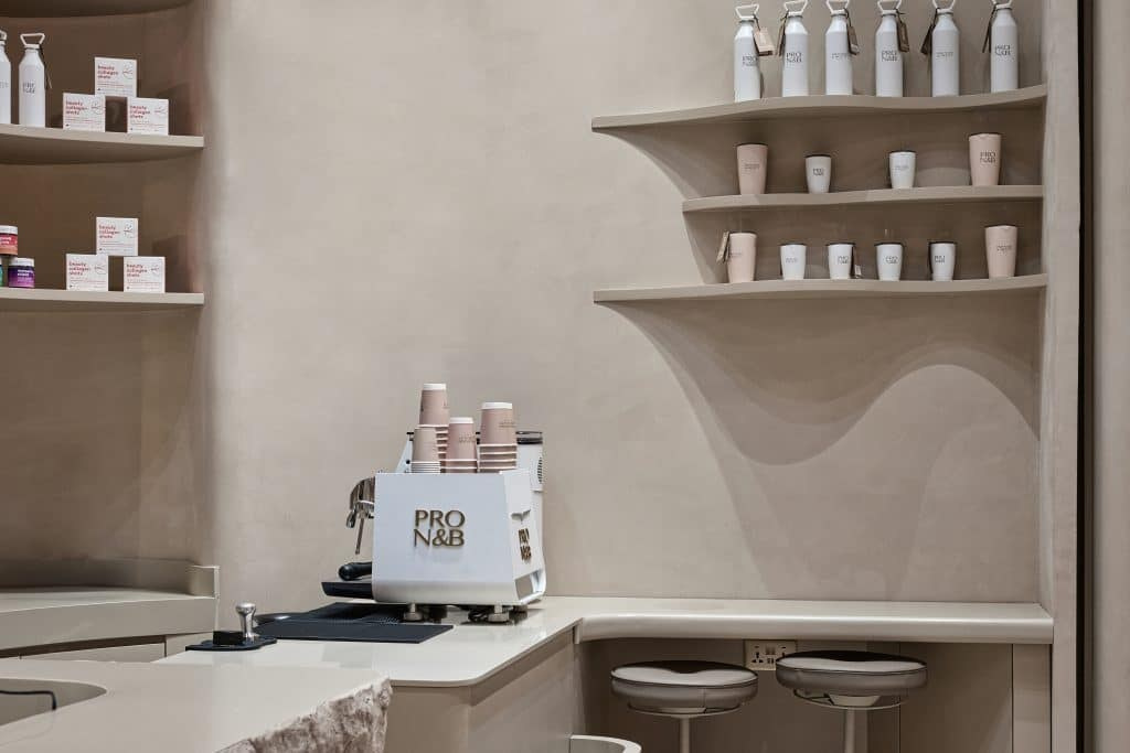 PRO NAILS & BEAUTY STUDIO. Interior Design & 3D Rendering | Alena Bulataya Design Buro