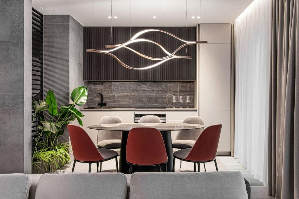 MINIMALISTIC COUNTRY HOUSE. Interior Design & 3D Rendering | Alena Bulataya Design Buro