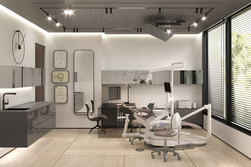 ELEMENTAL DAY SURGICAL CENTRE IN DUBAI. Interior Design & 3D Rendering | Alena Bulataya Design Buro