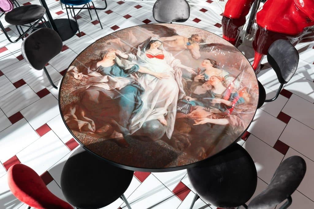 ZA POBEDOY FEEDING BAR. Interior Design & 3D Rendering | Alena Bulataya Design Buro