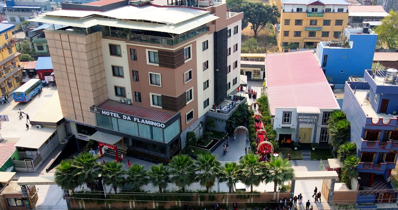 Hotel Da Flamingo - Yogikuti Aerial View