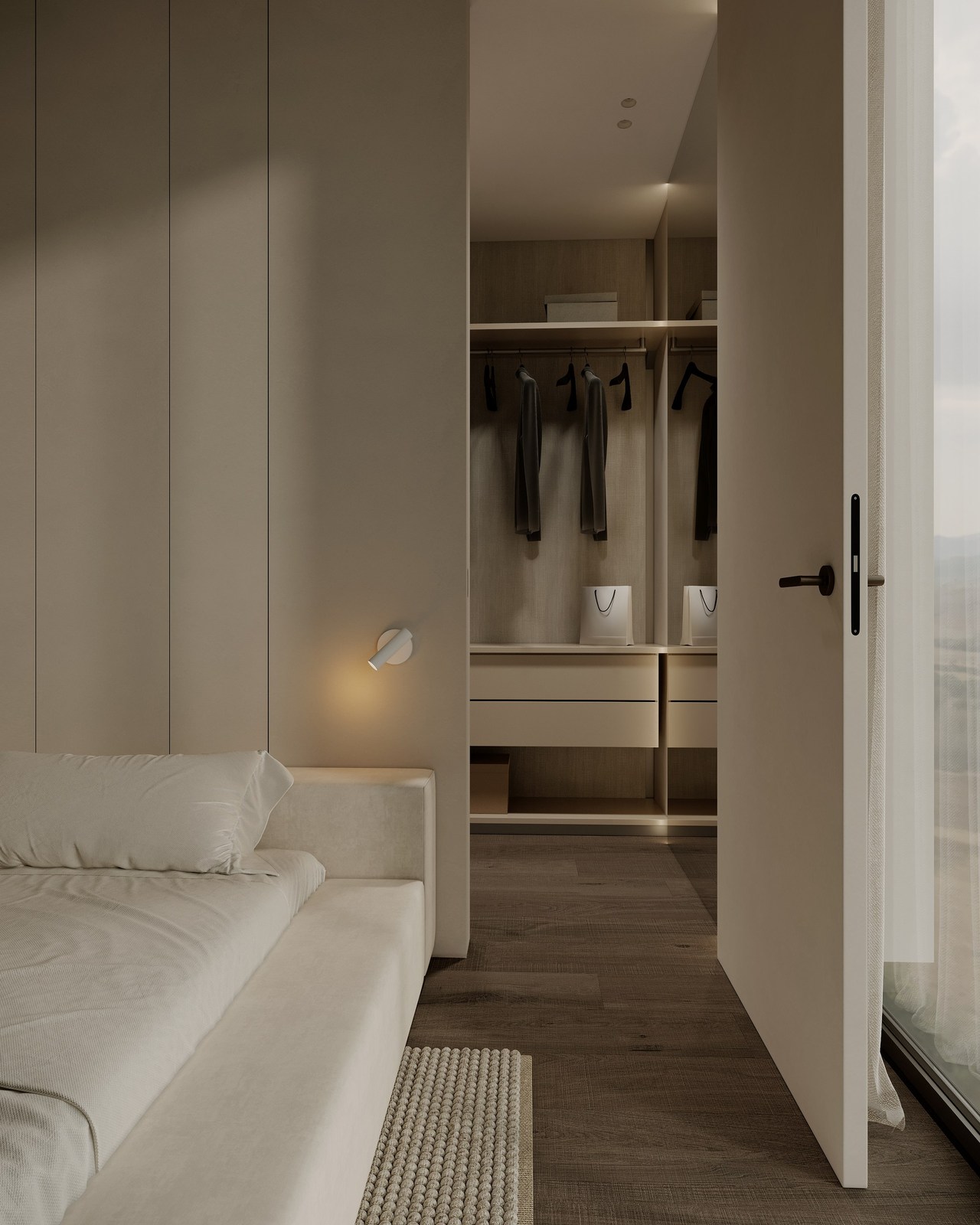 Interior design detail view