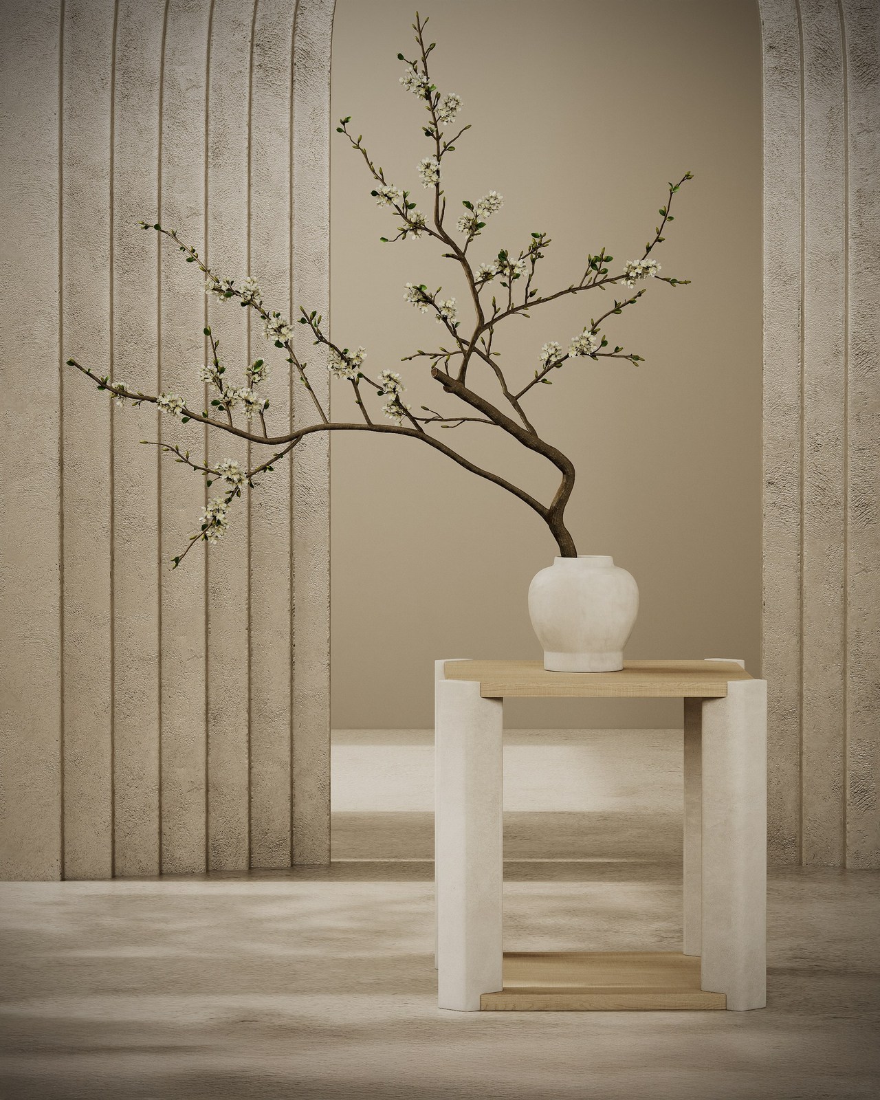 Qube coffee table lifestyle mobile 2