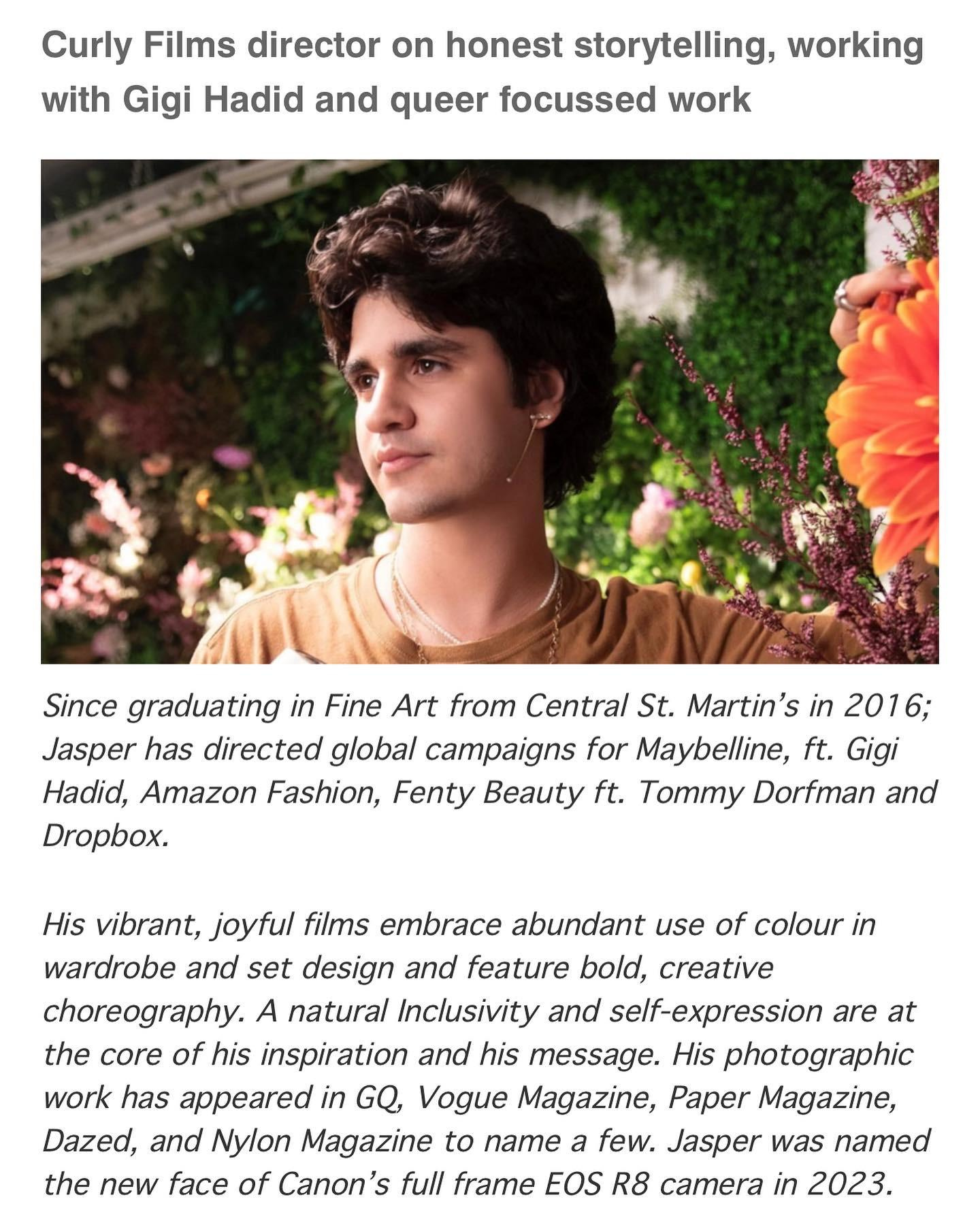 Press. Jasper Soloff. Director & Photographer