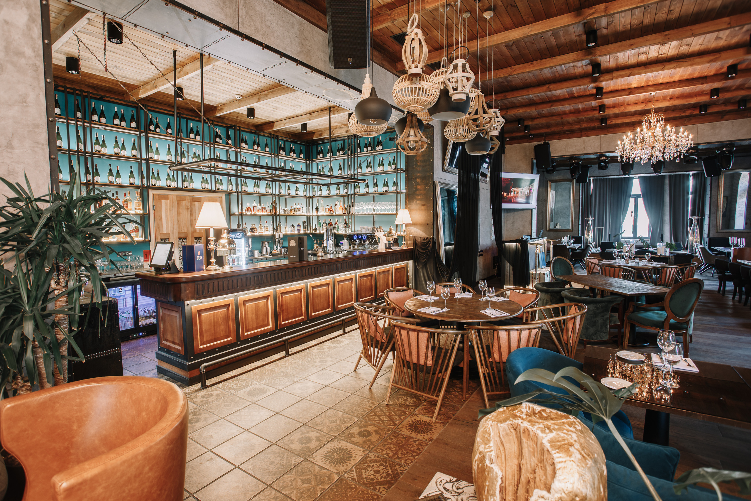 Интеръерная съемка для ресторана Опера