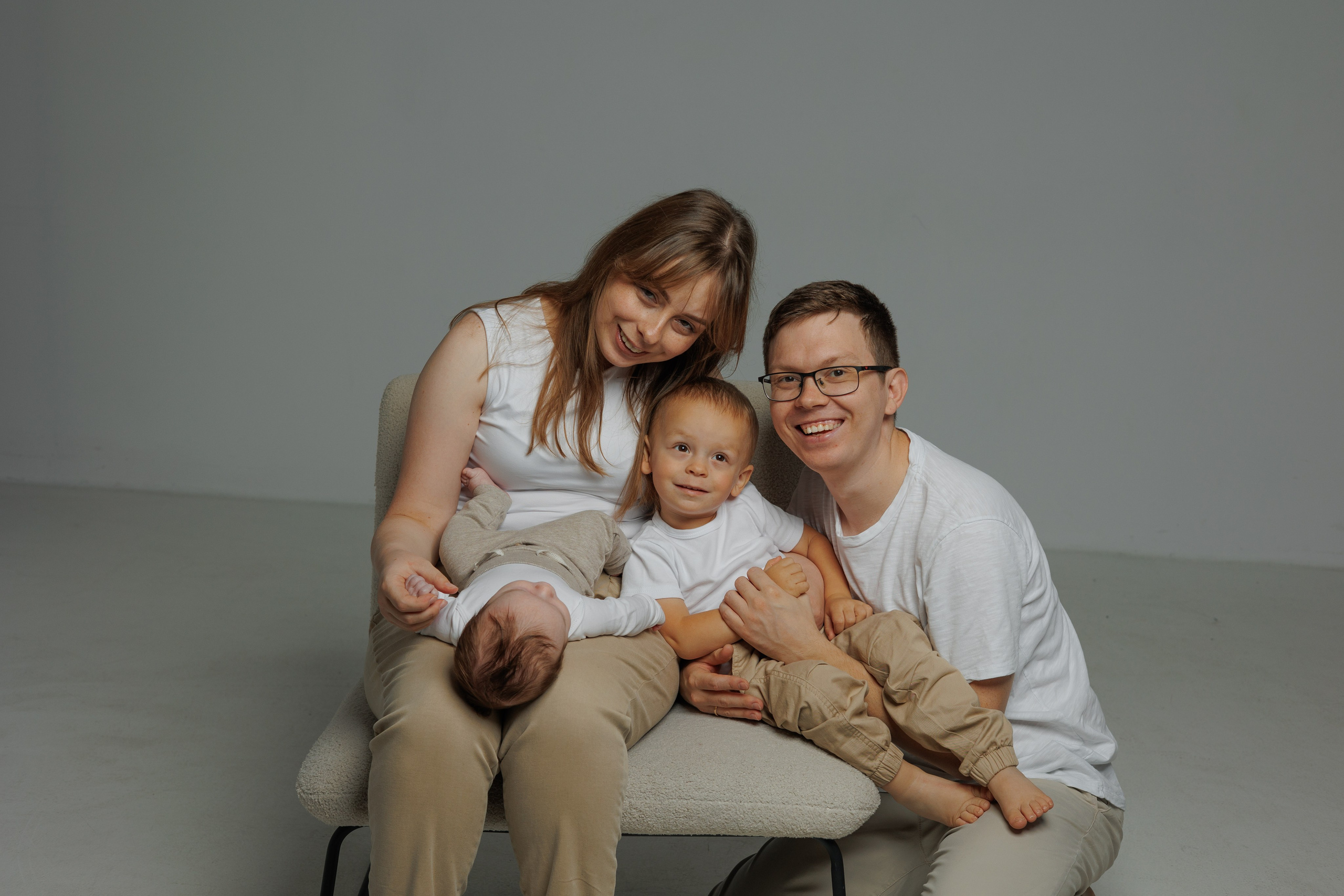 Сімейні зйомки в студії