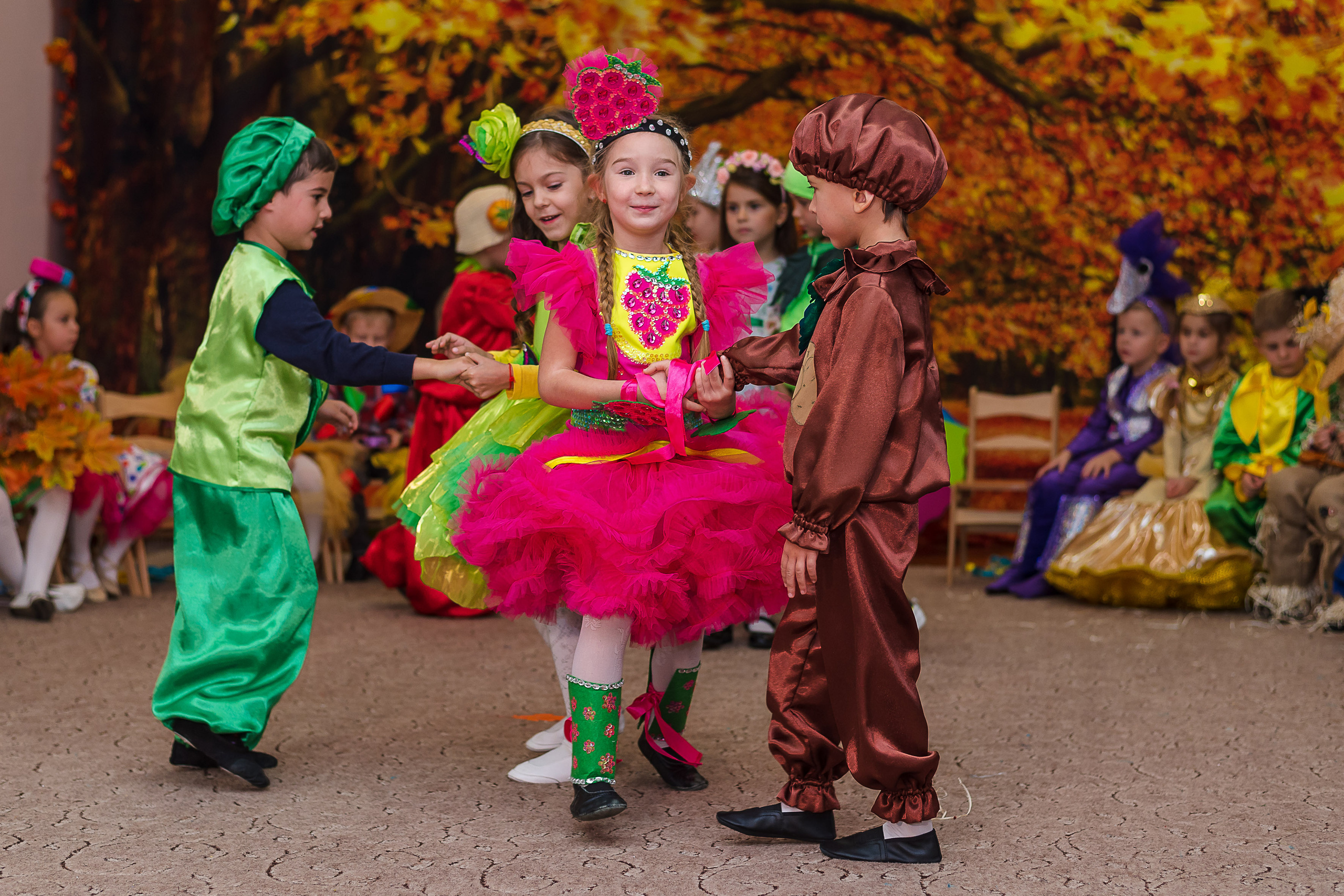 Осенний утренник в саду