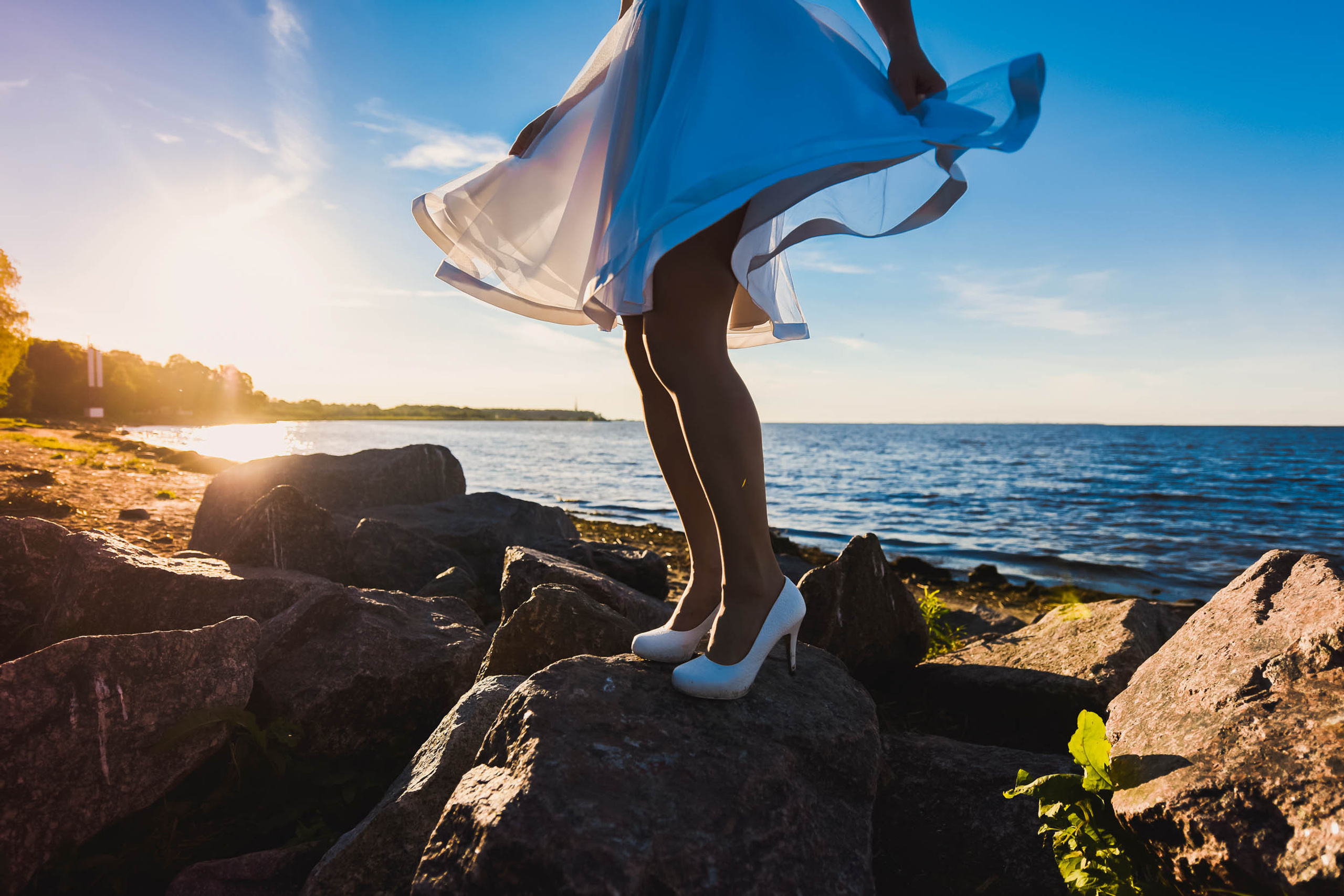 Viktor and Vera. Petergof