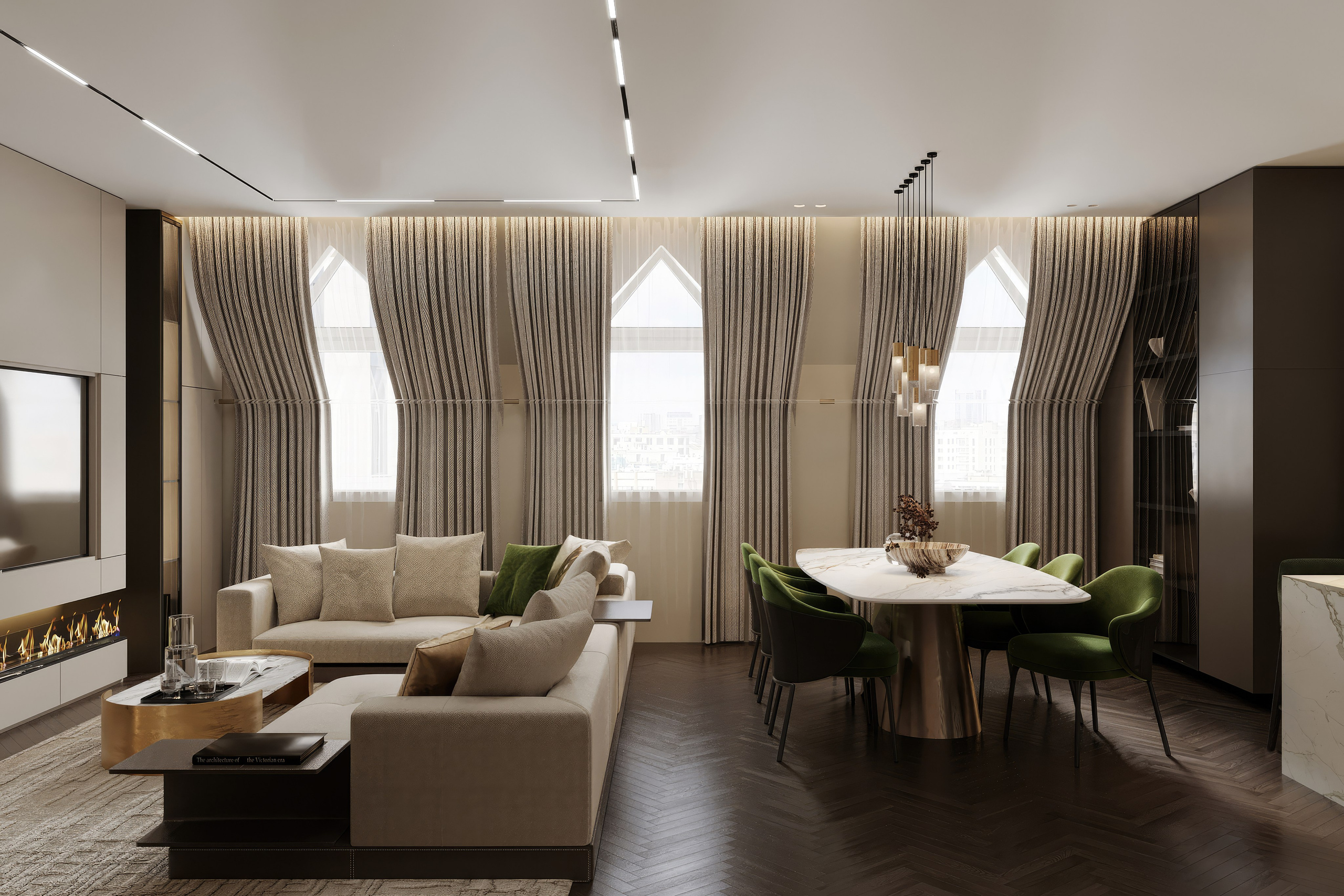 НОВЫЙ АРБАТ 162 М²