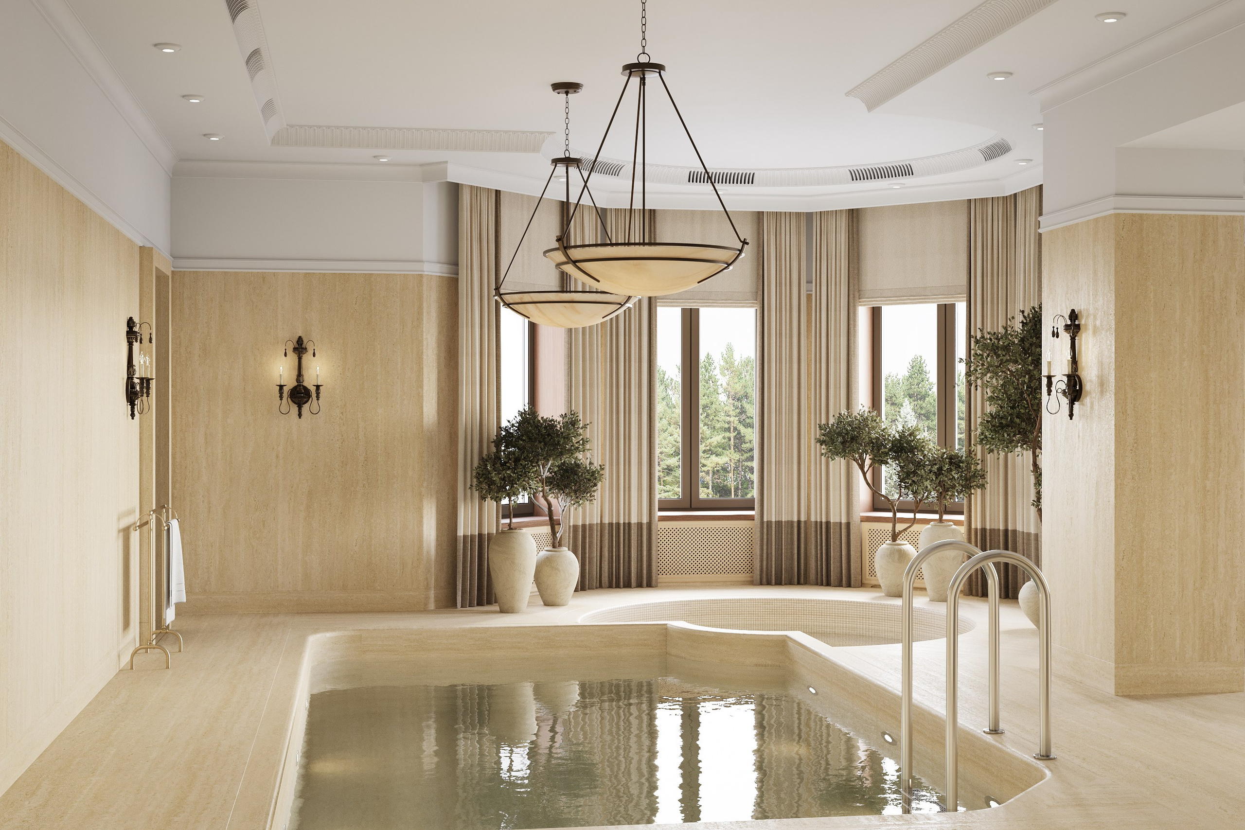 БАССЕЙН В&nbsp;ЗАГОРОДНОМ ДОМЕ