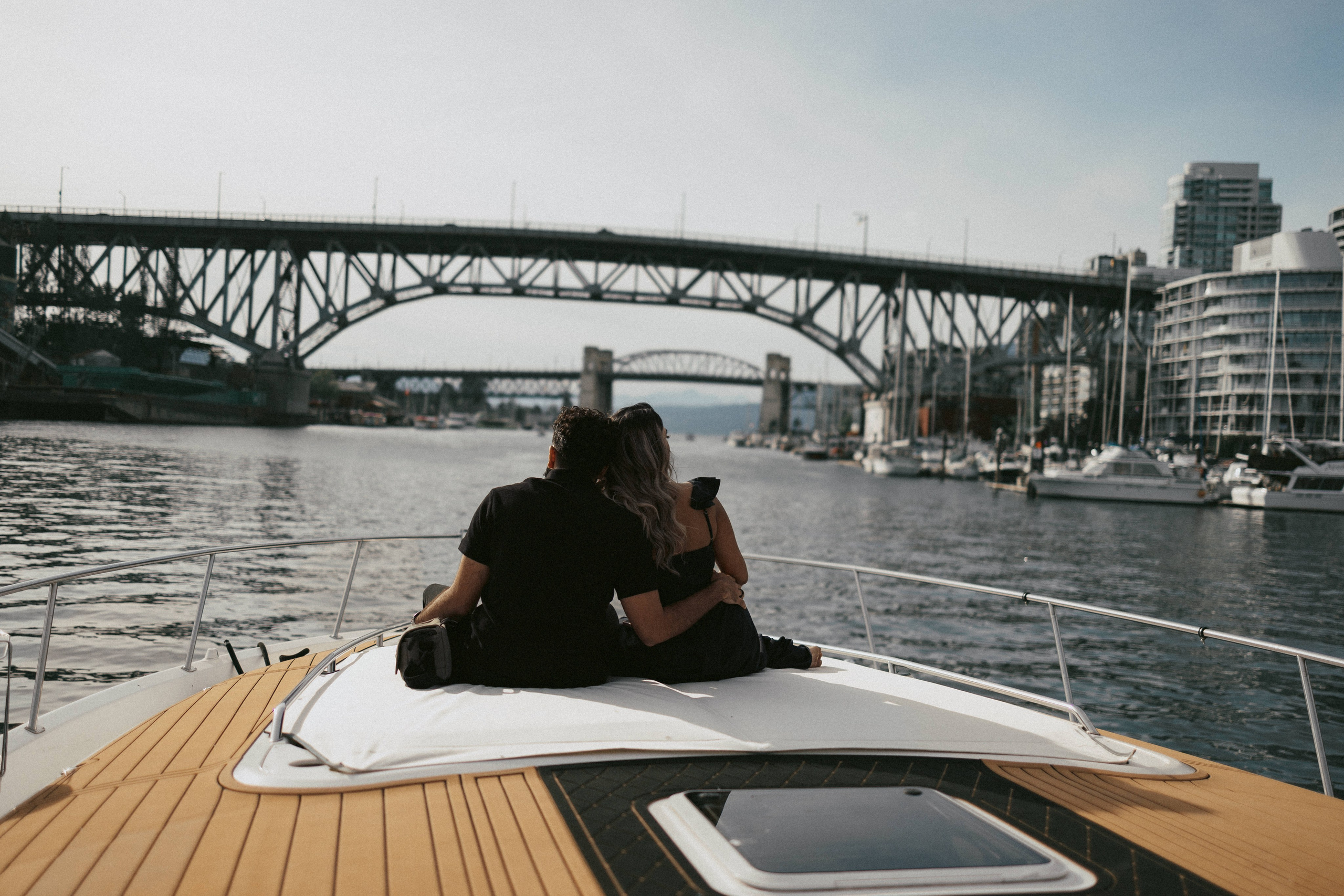 Proposal on the Yacht Vancouver