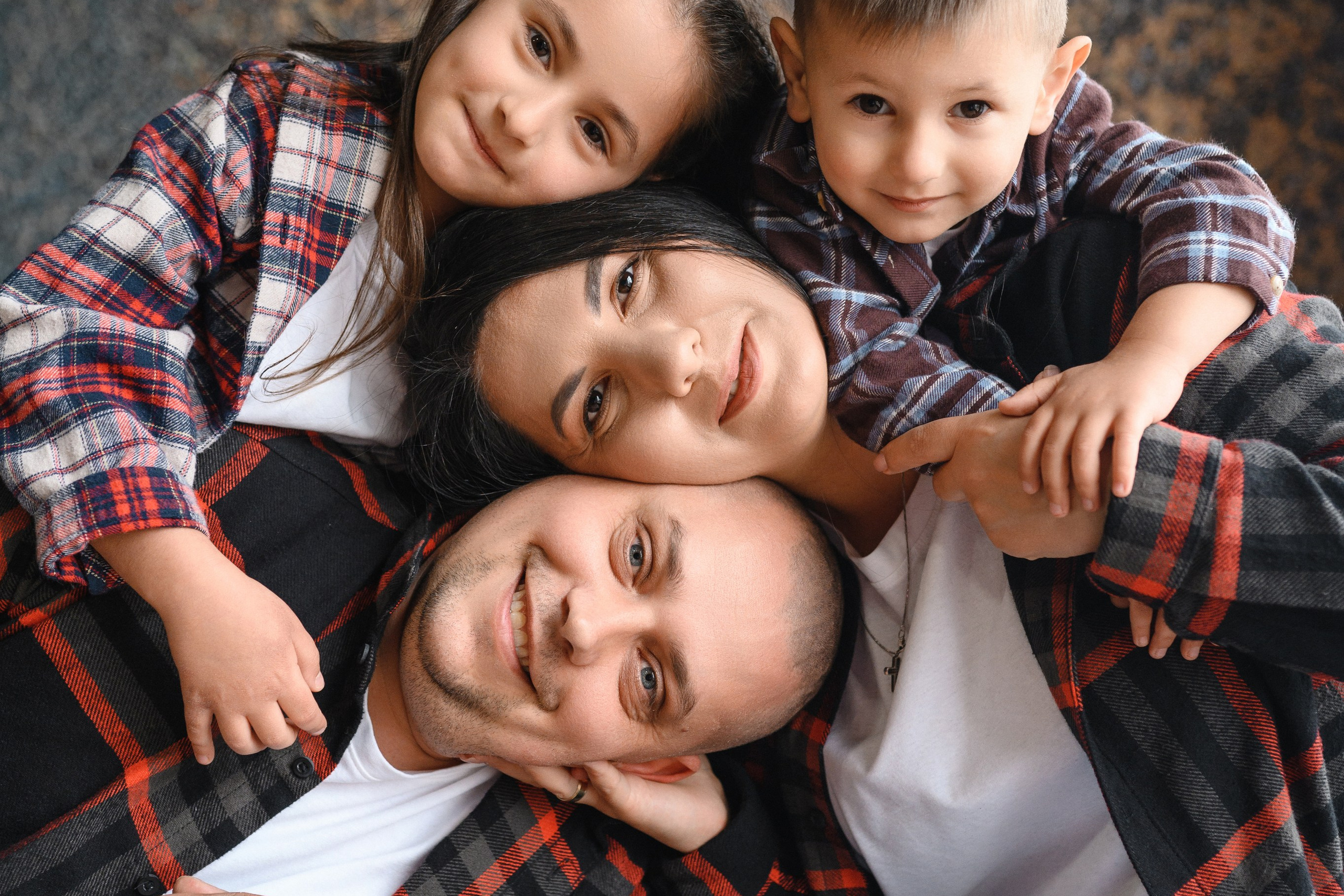 Валик, Валя, Даша и Даня. Кишинев