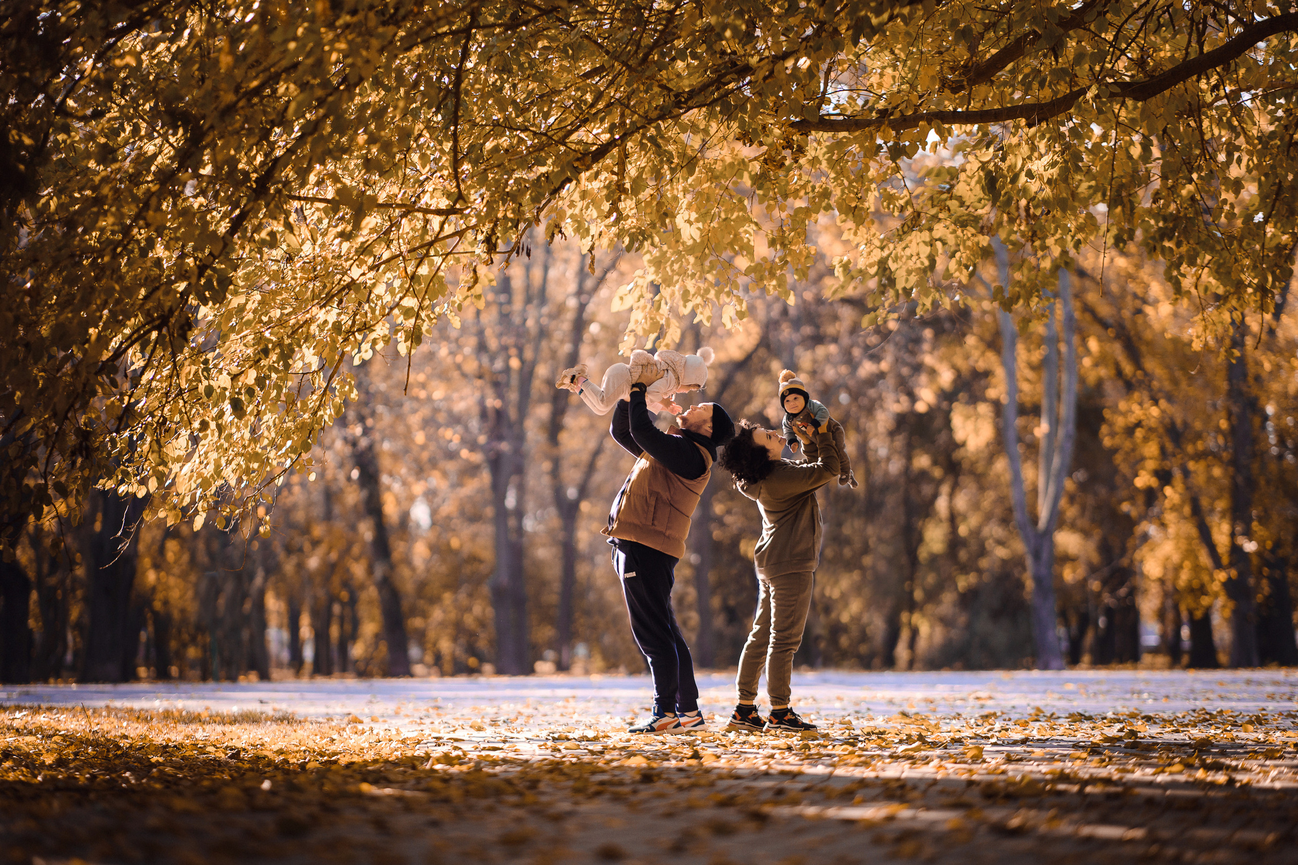 Осенняя прогулка в парке