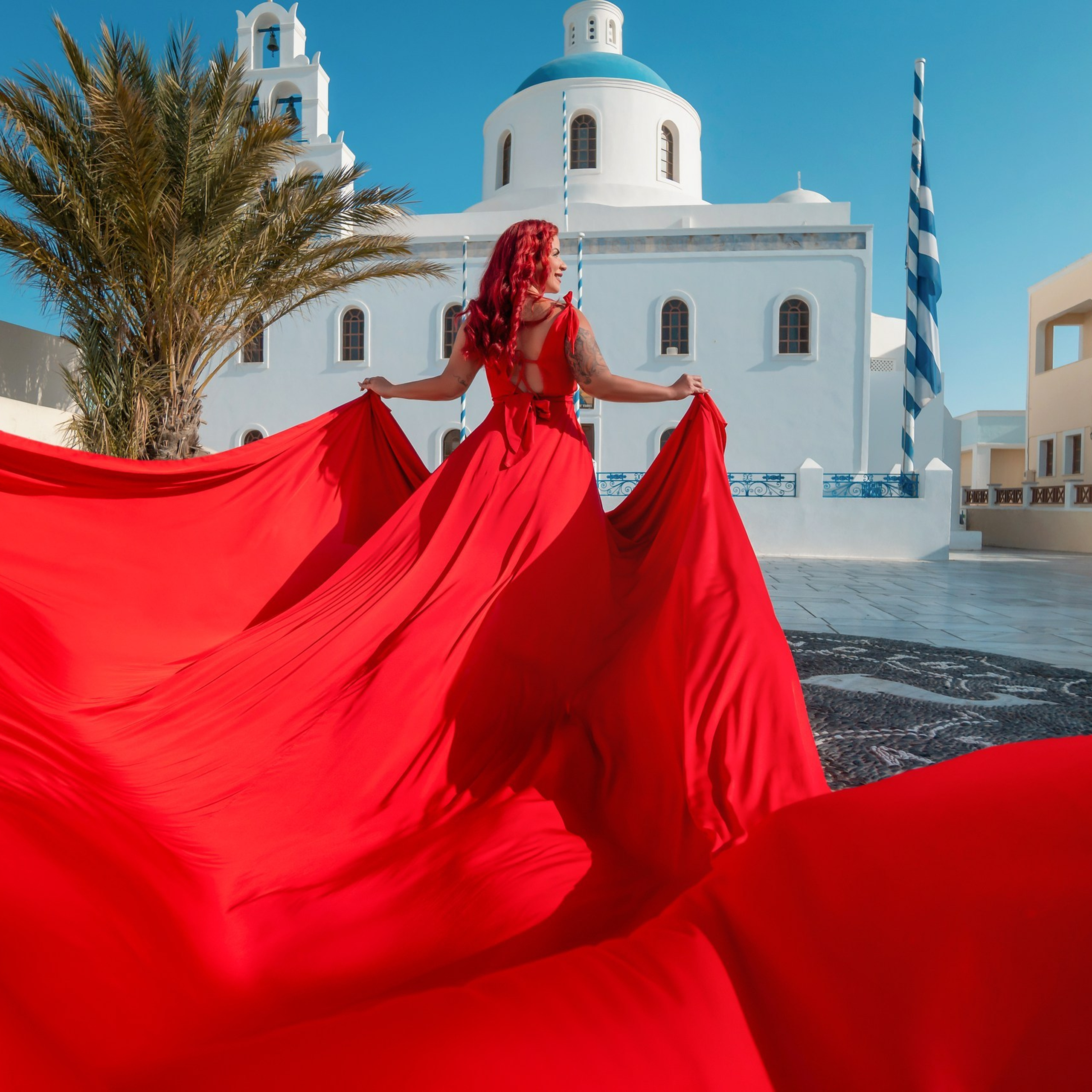 flying dress&nbsp;photoshoot by&nbsp;Sokolove 2022