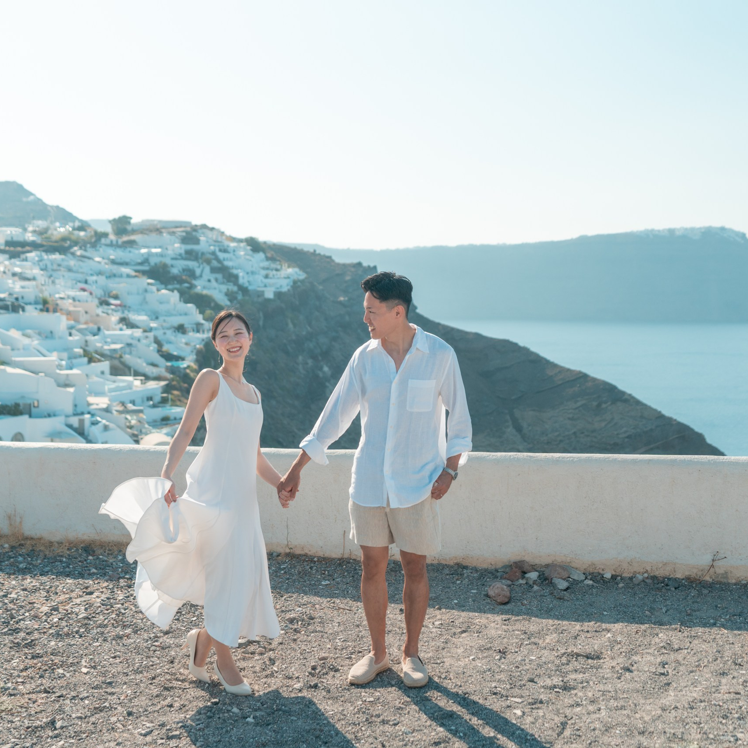 Romantic Santorini Wedding Photoshoot & Video at&nbsp;Mystique: A&nbsp;Night of&nbsp;Love Under the Stars