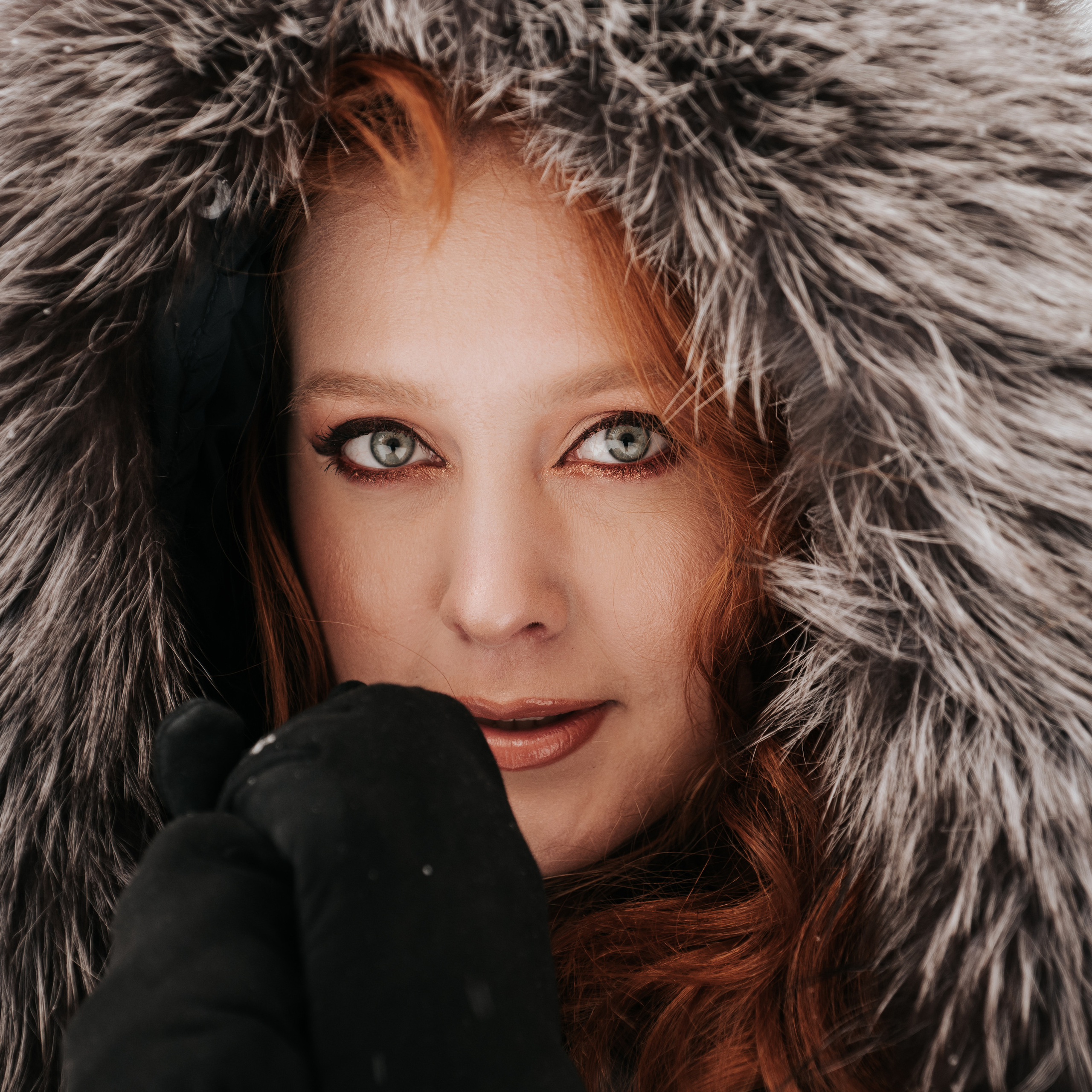 Зимова фотосесія з Анастасією