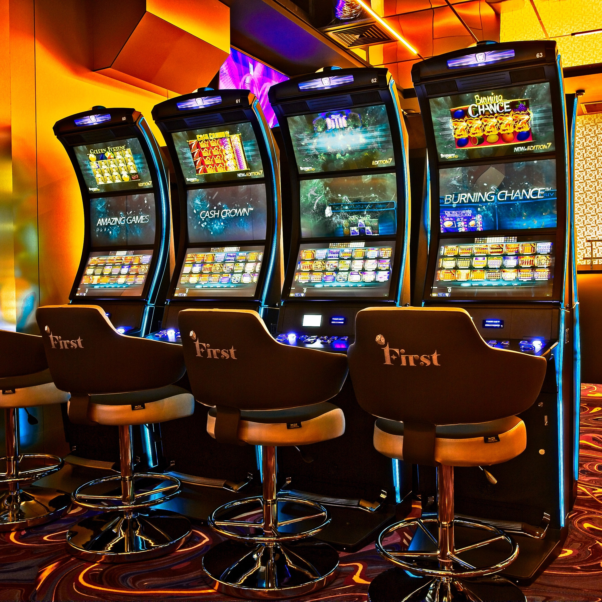 Інтеръерные фото казино First