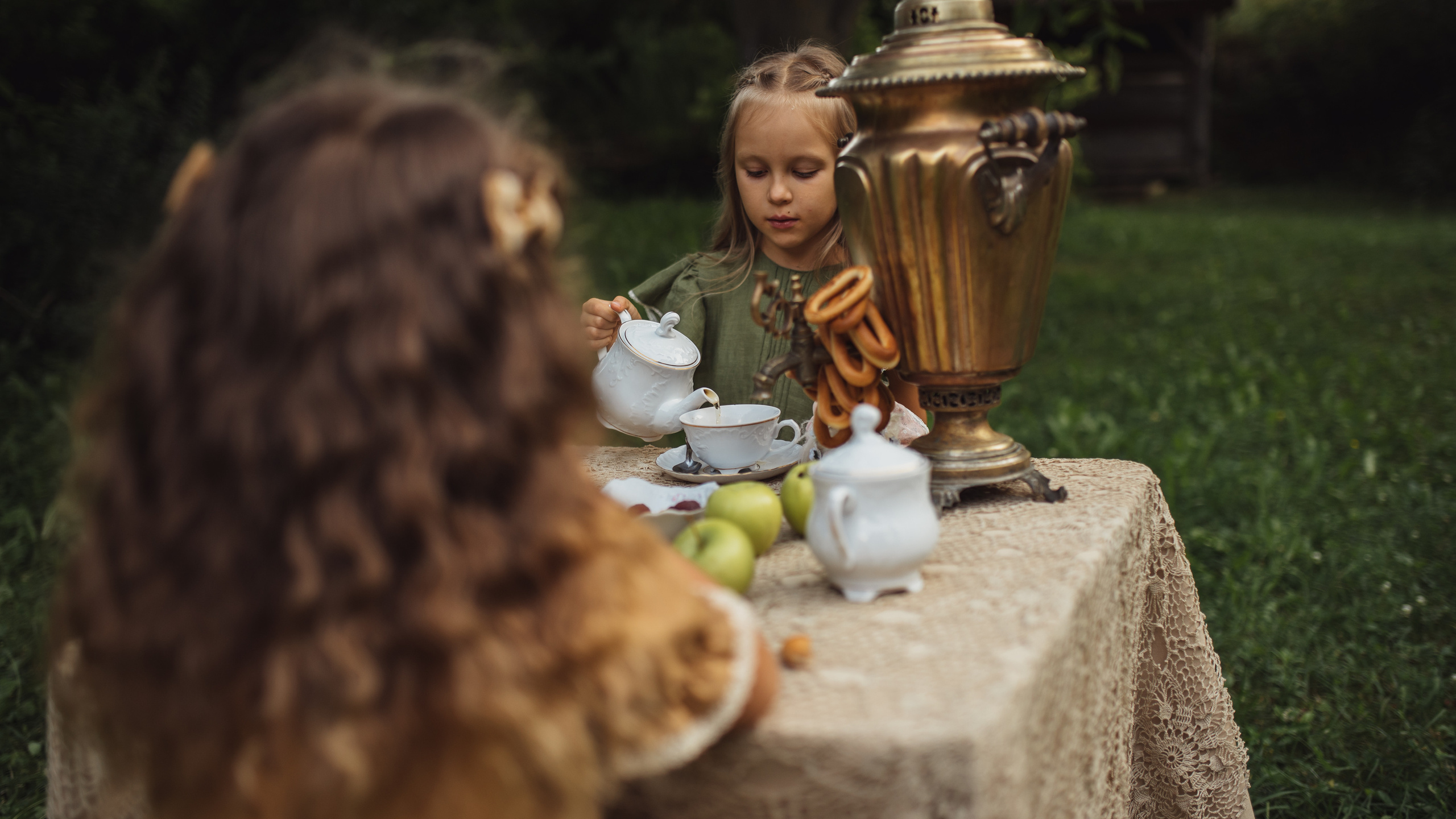 Tea Time in the Garden