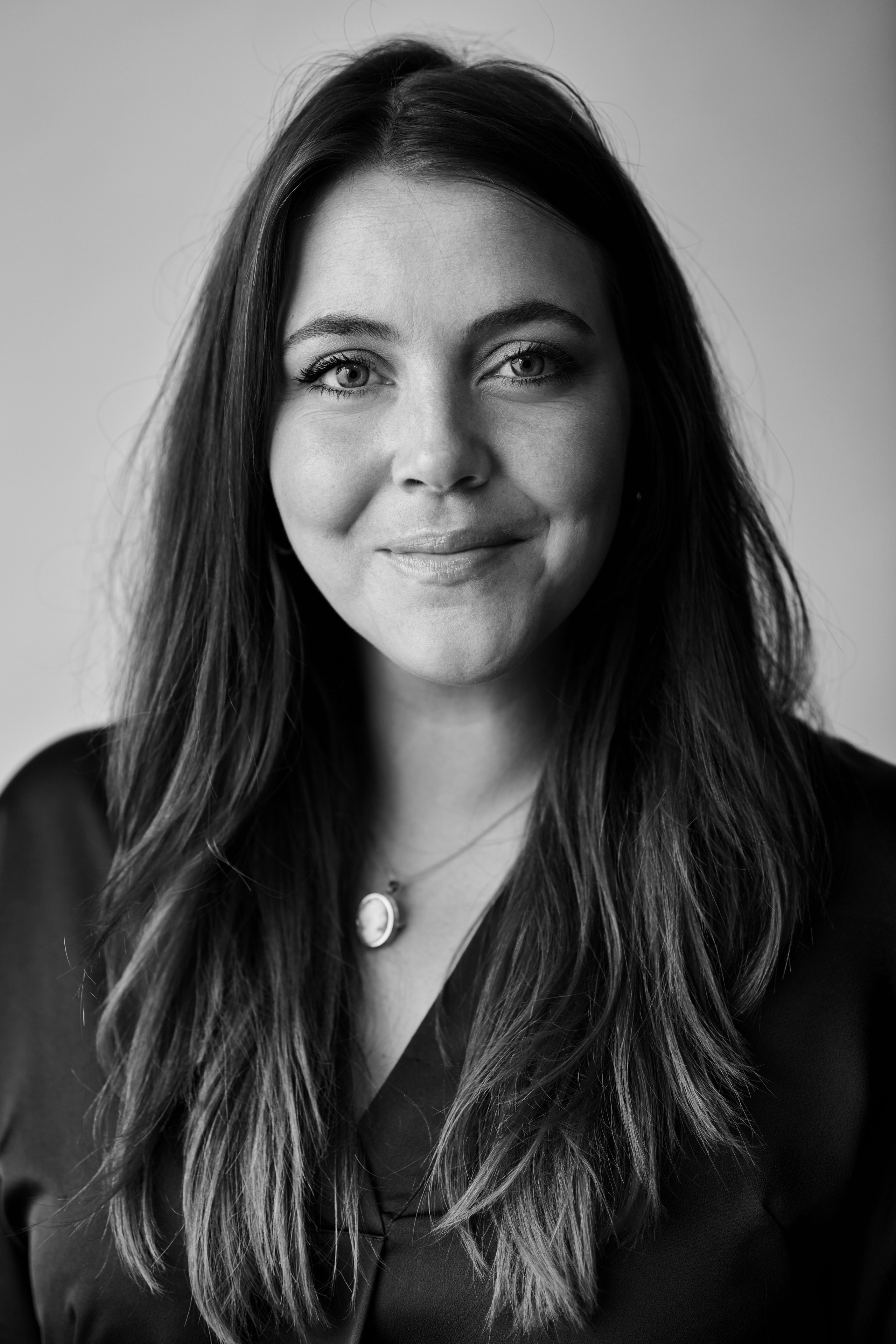 Black and White portrait of woman